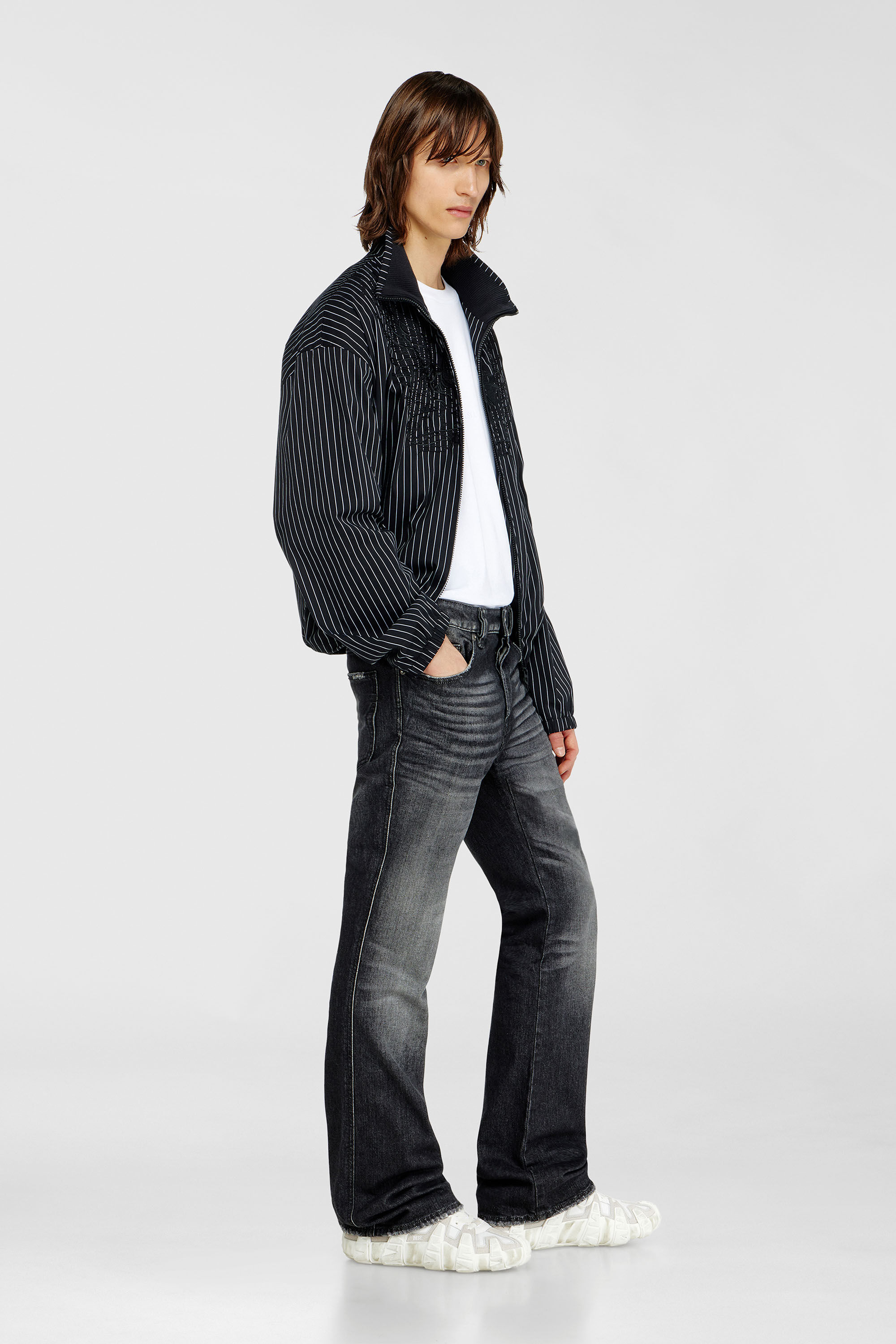 Diesel - Man's Bootcut Jeans 1998 D-Buck 09L50, Black/Dark grey - 2