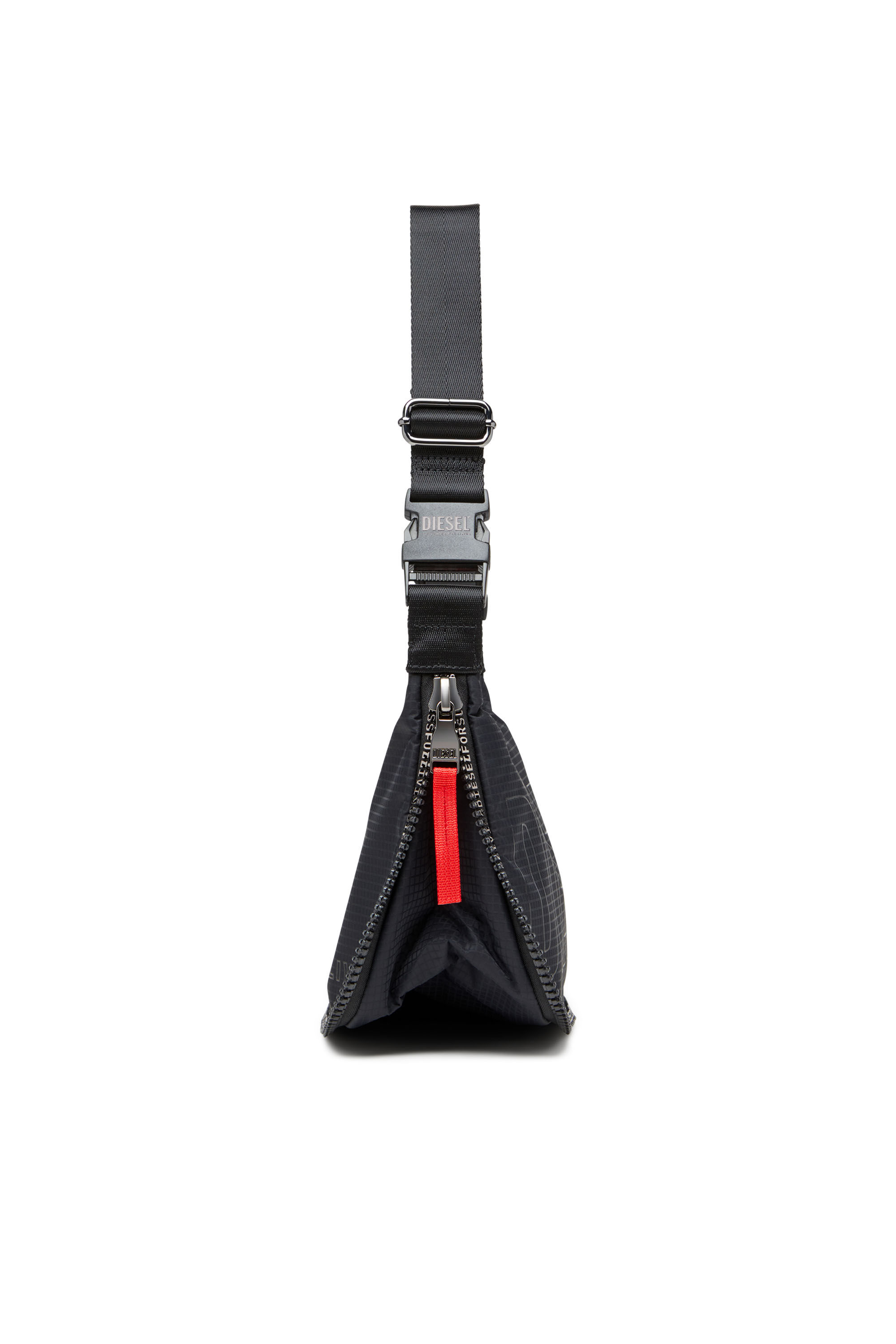 Women's Zip-D X-Expandable utilitarian shoulder bag | Black