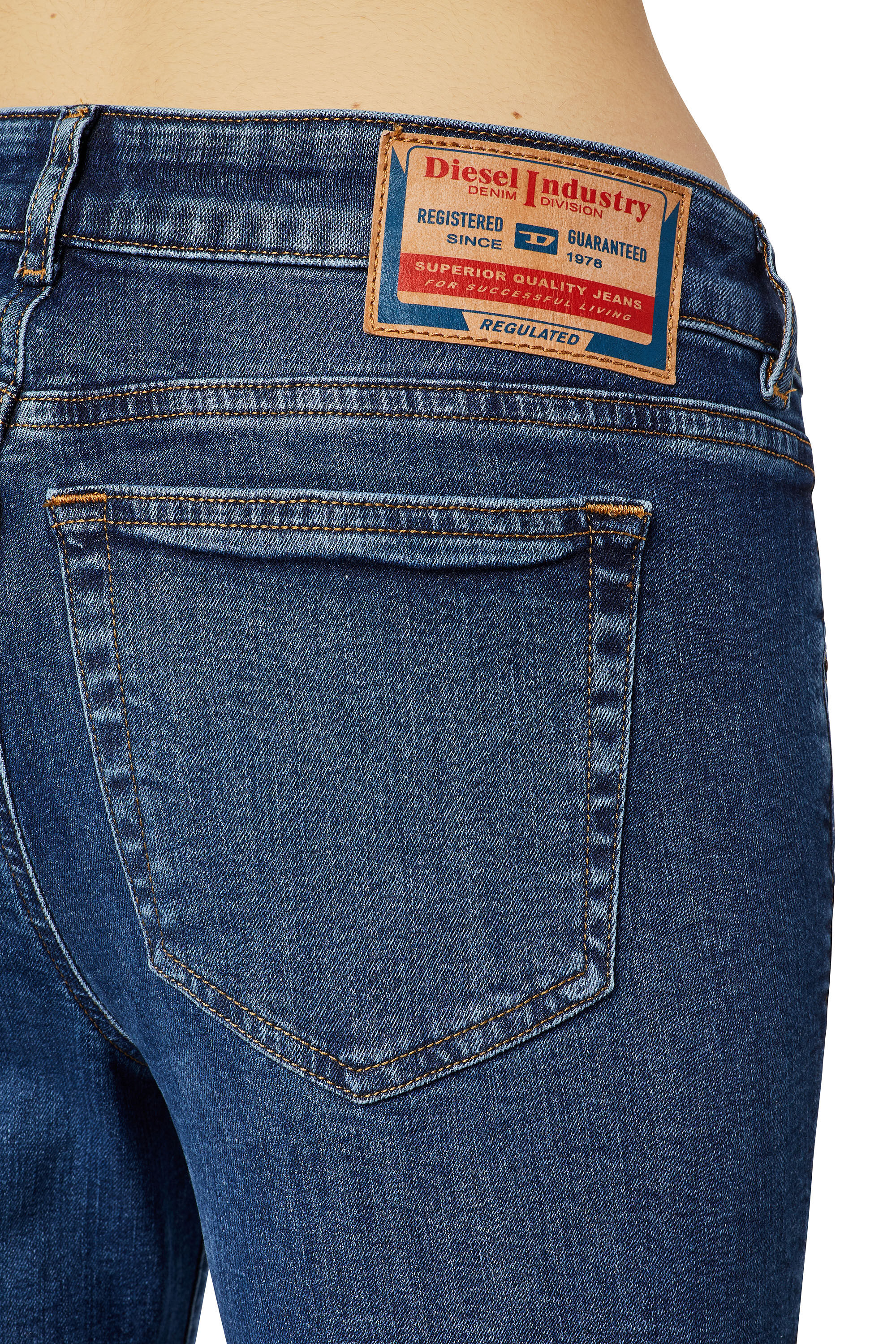 Diesel - 1969 D-EBBEY 0EIAF Bootcut and Flare Jeans, Medium blue - Image 6
