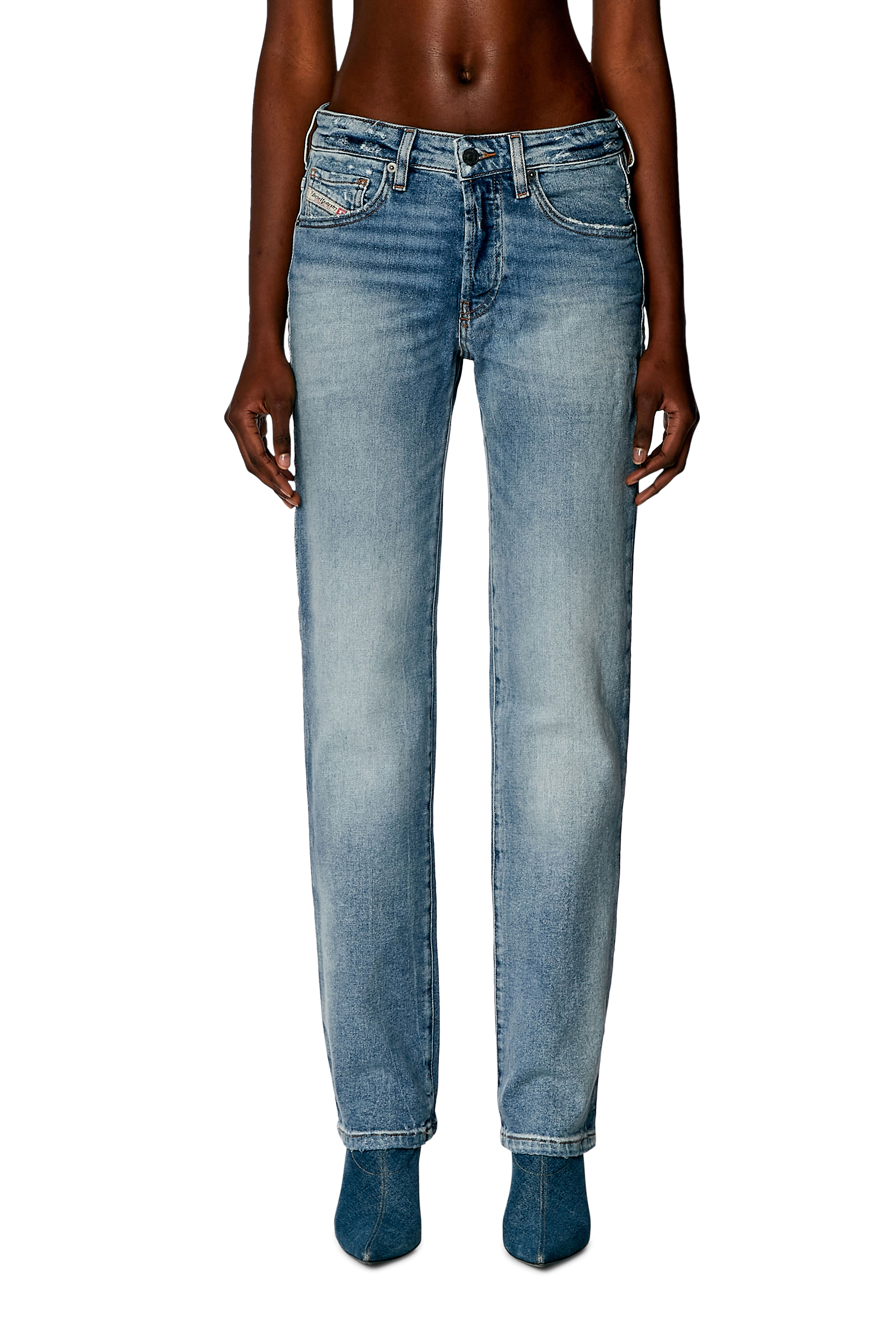 【送料&関税込】Diesel 1989 D-mine Regular Jeans Straight Jeans 1989 D-Mine | Blue | Diesel