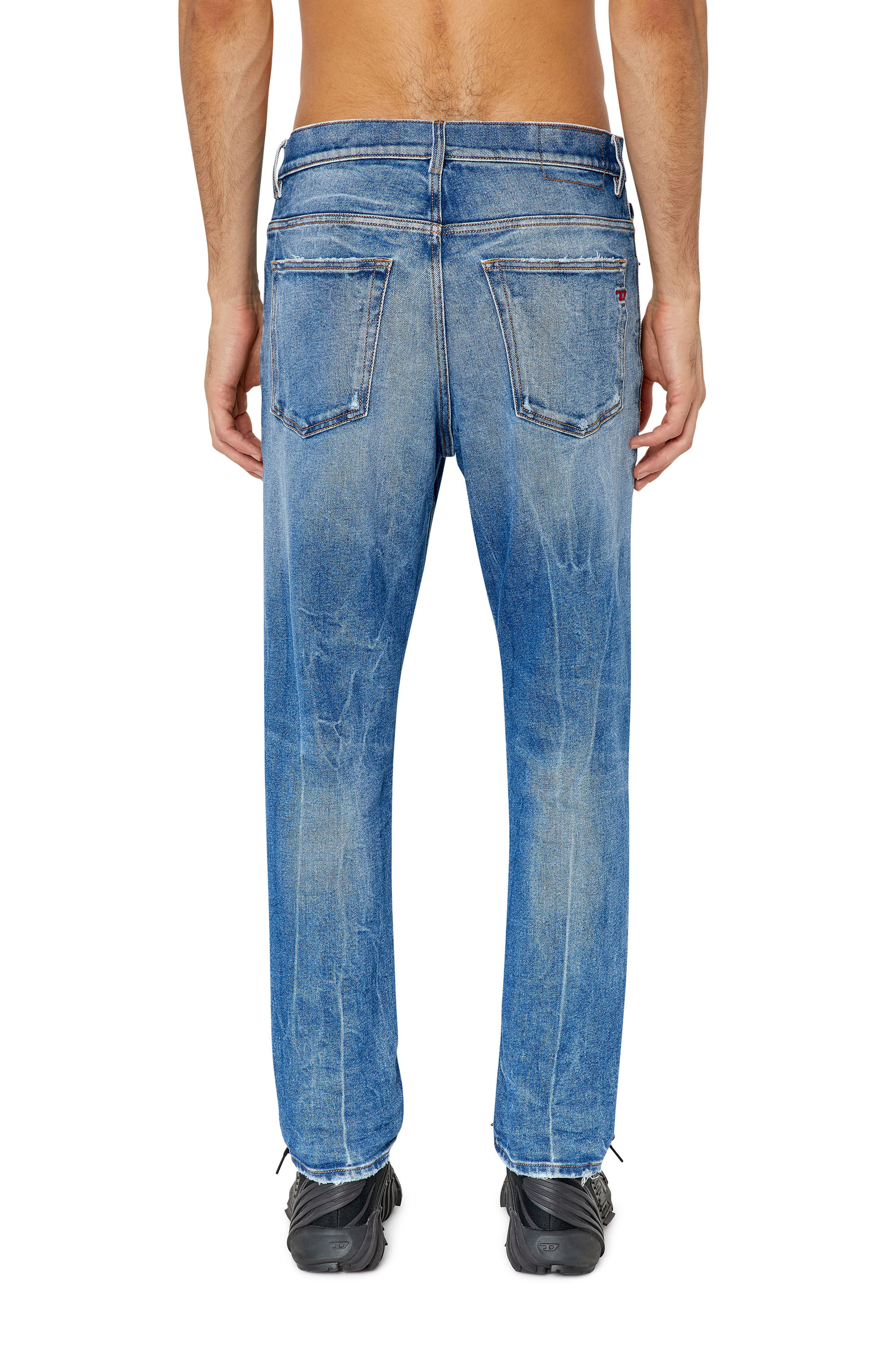 Diesel - 2005 D-Fining 09E85 Tapered Jeans, Light Blue - Image 4