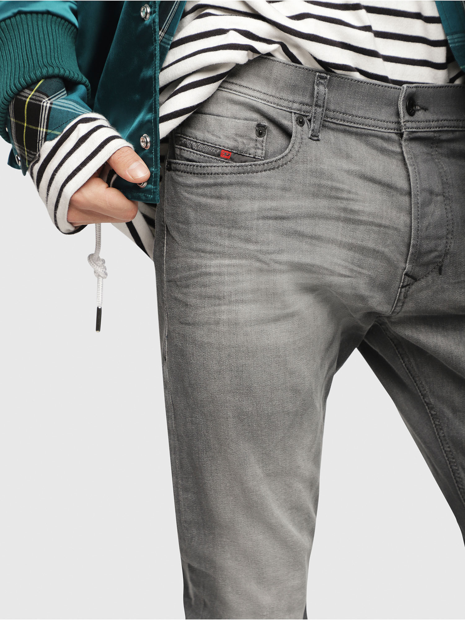 diesel tepphar slim carrot grey