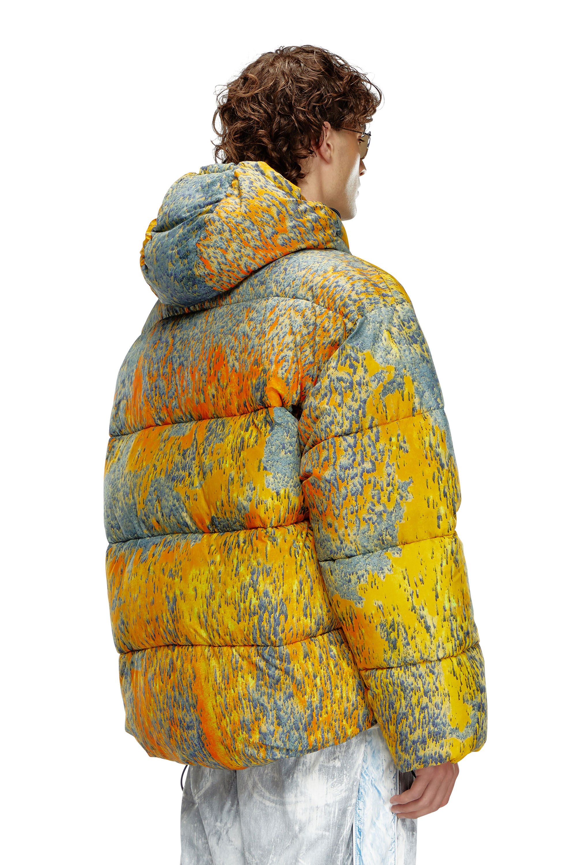 Diesel puffer jacket mens clearance
