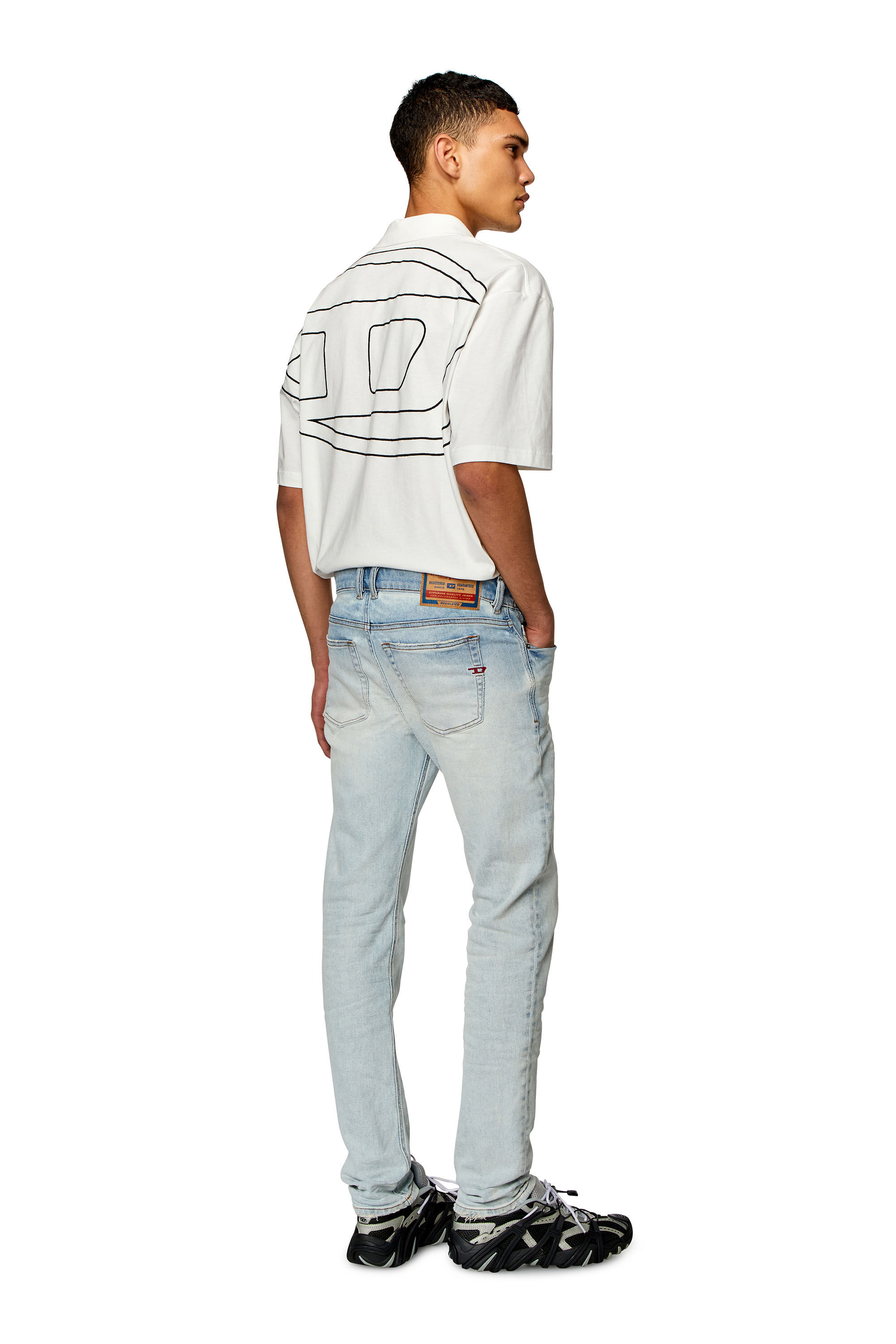 Men's Skinny Jeans | Light Blue | Diesel 1979 Sleenker Men's Skinny Jeans | Light Blue | Diesel 1979 Sleenker