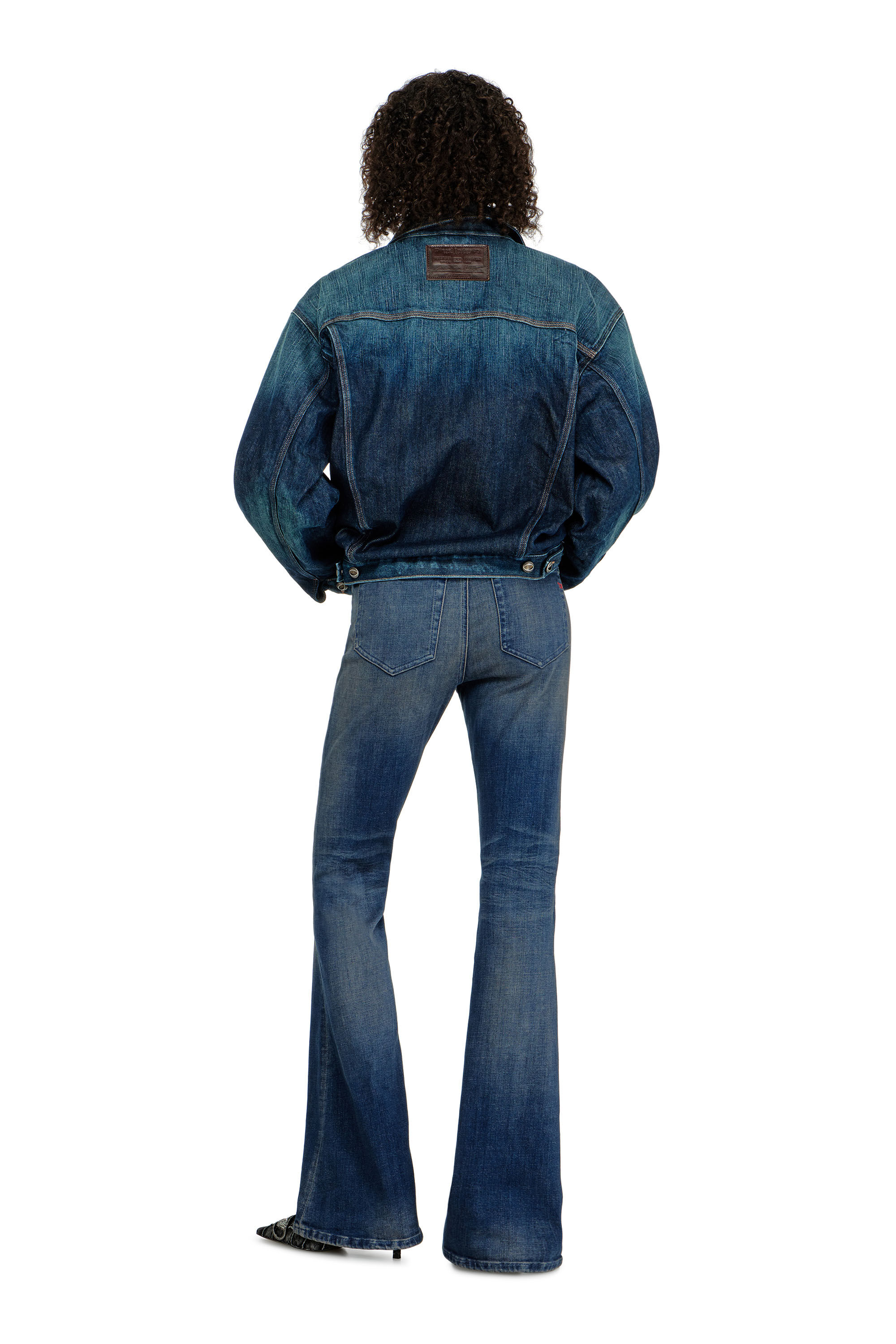 Women's Bootcut Jeans | High Waist 1973 D-Partt | Dark Blue