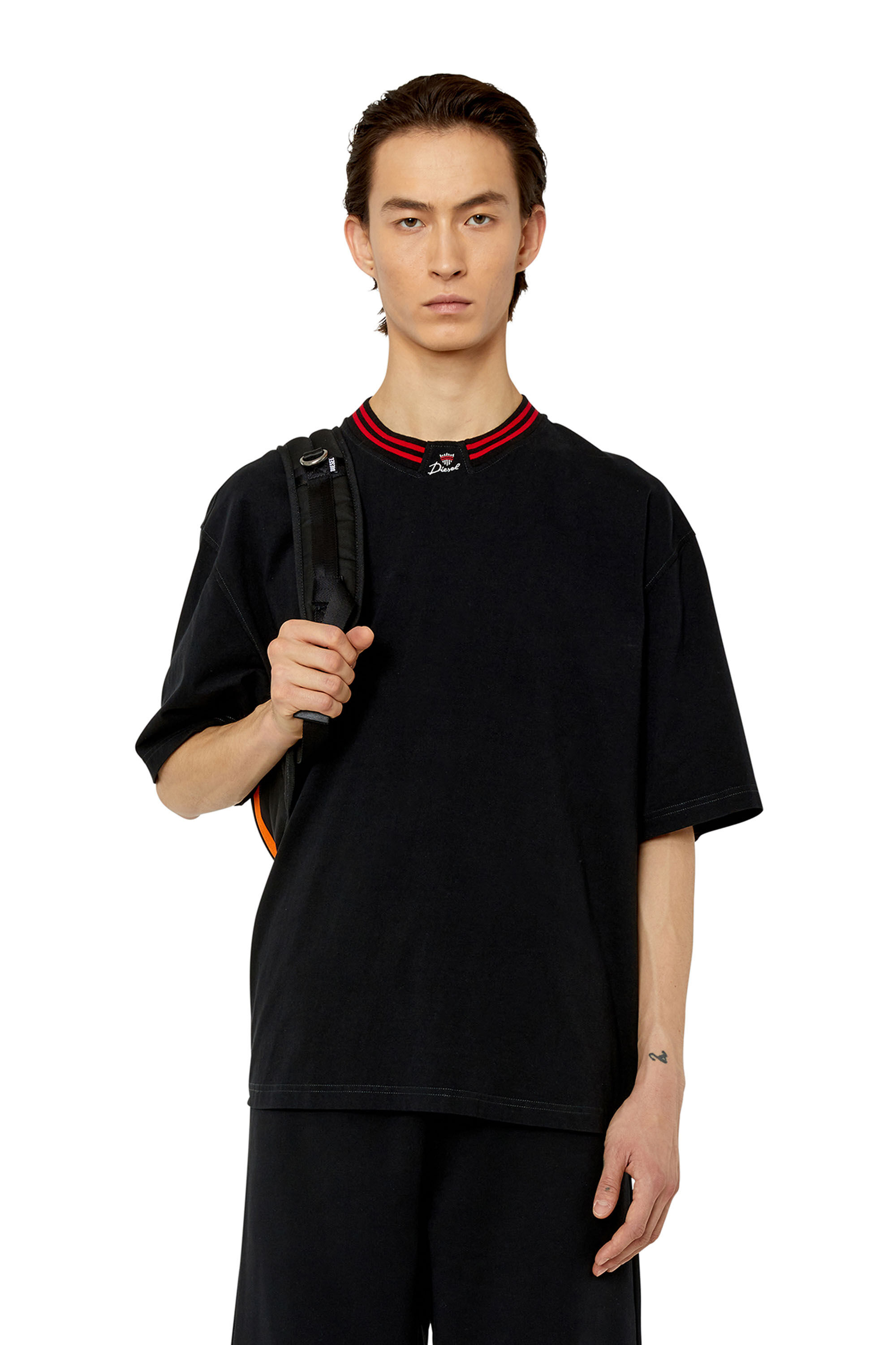 Diesel - T-KROWN, Black - Image 3
