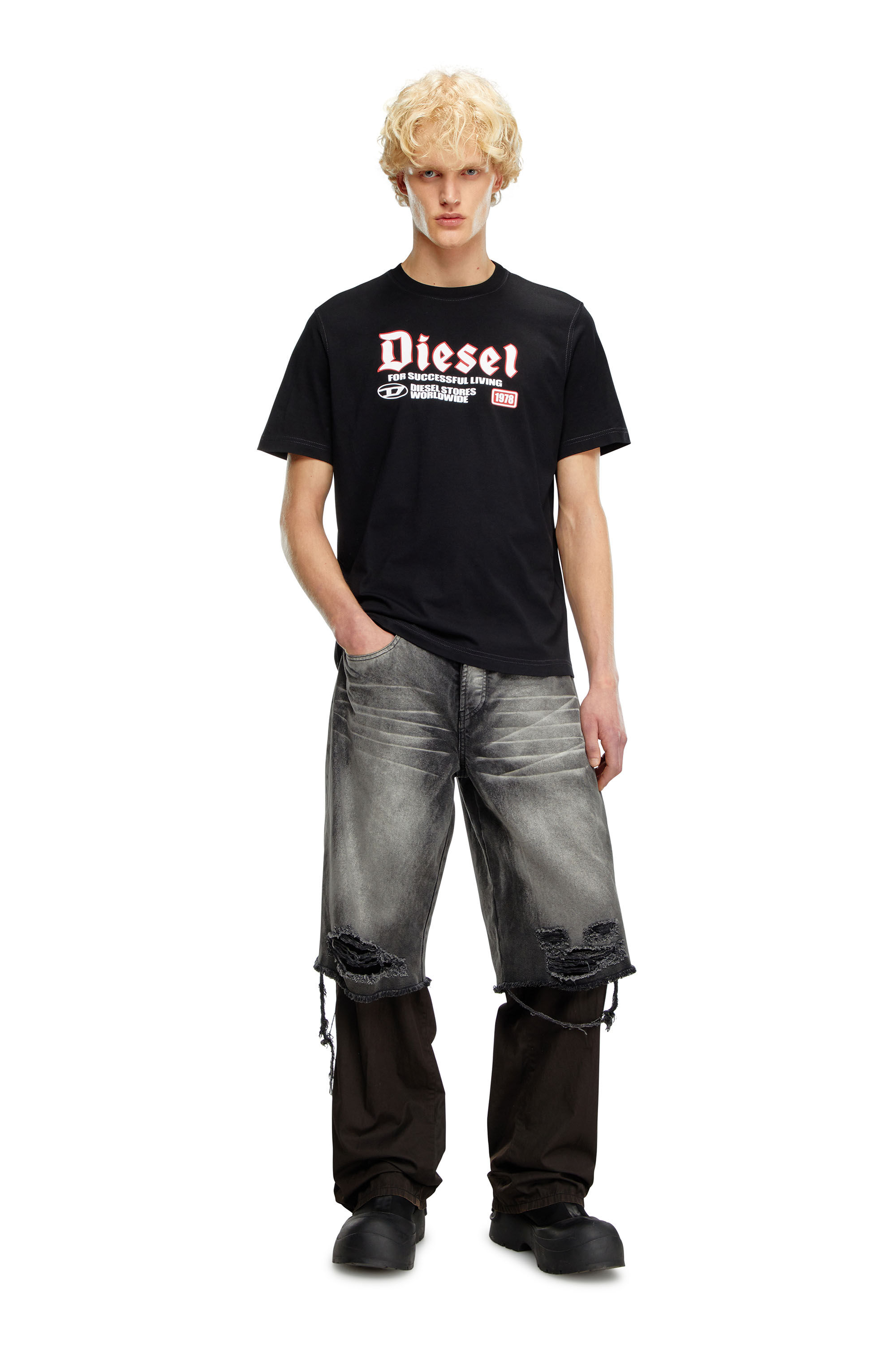 Diesel - T-ADJUST-K1, Black - Image 1