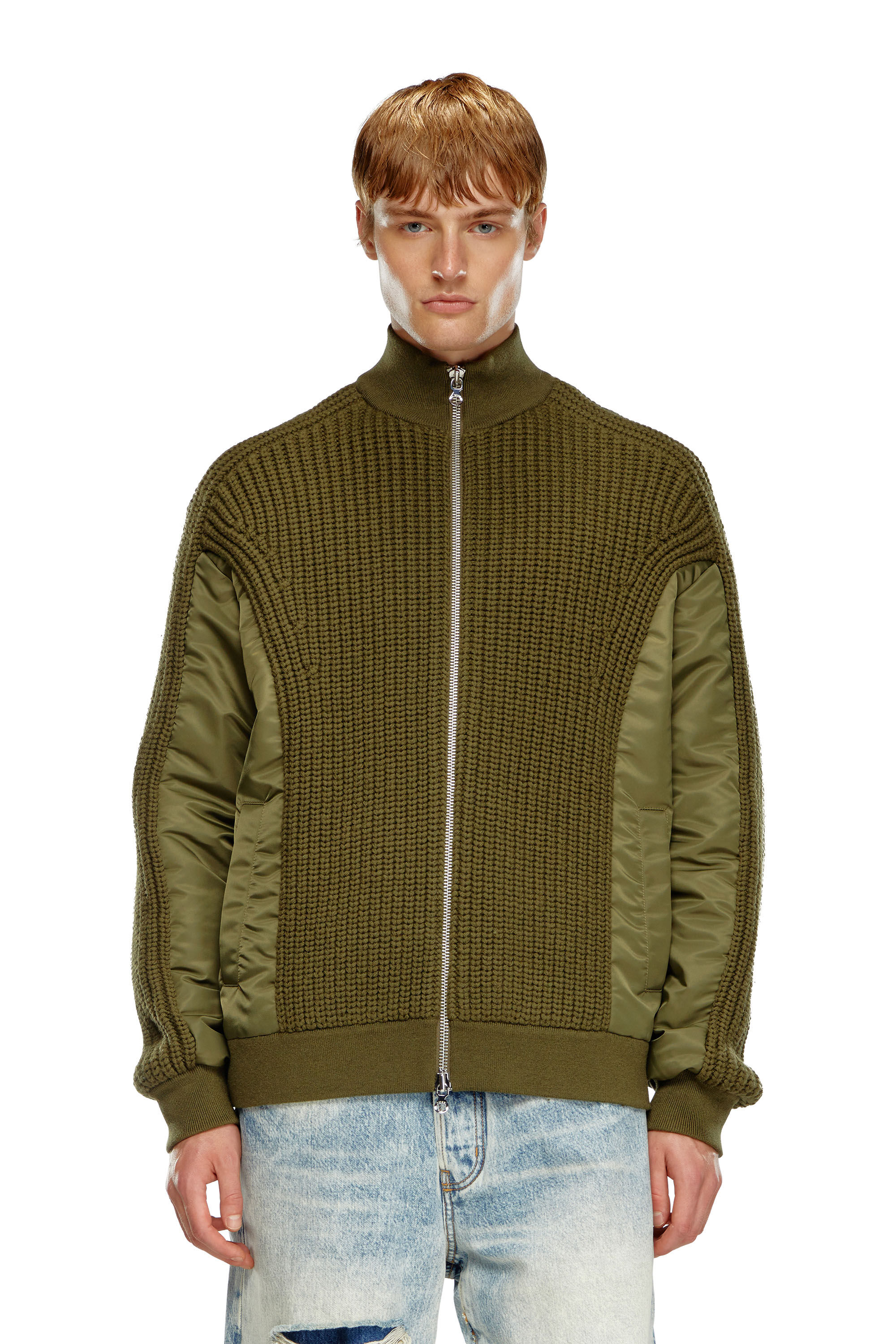Buy DIESEL Vintage Zip Cardigan Big Logo Online in India - Etsy