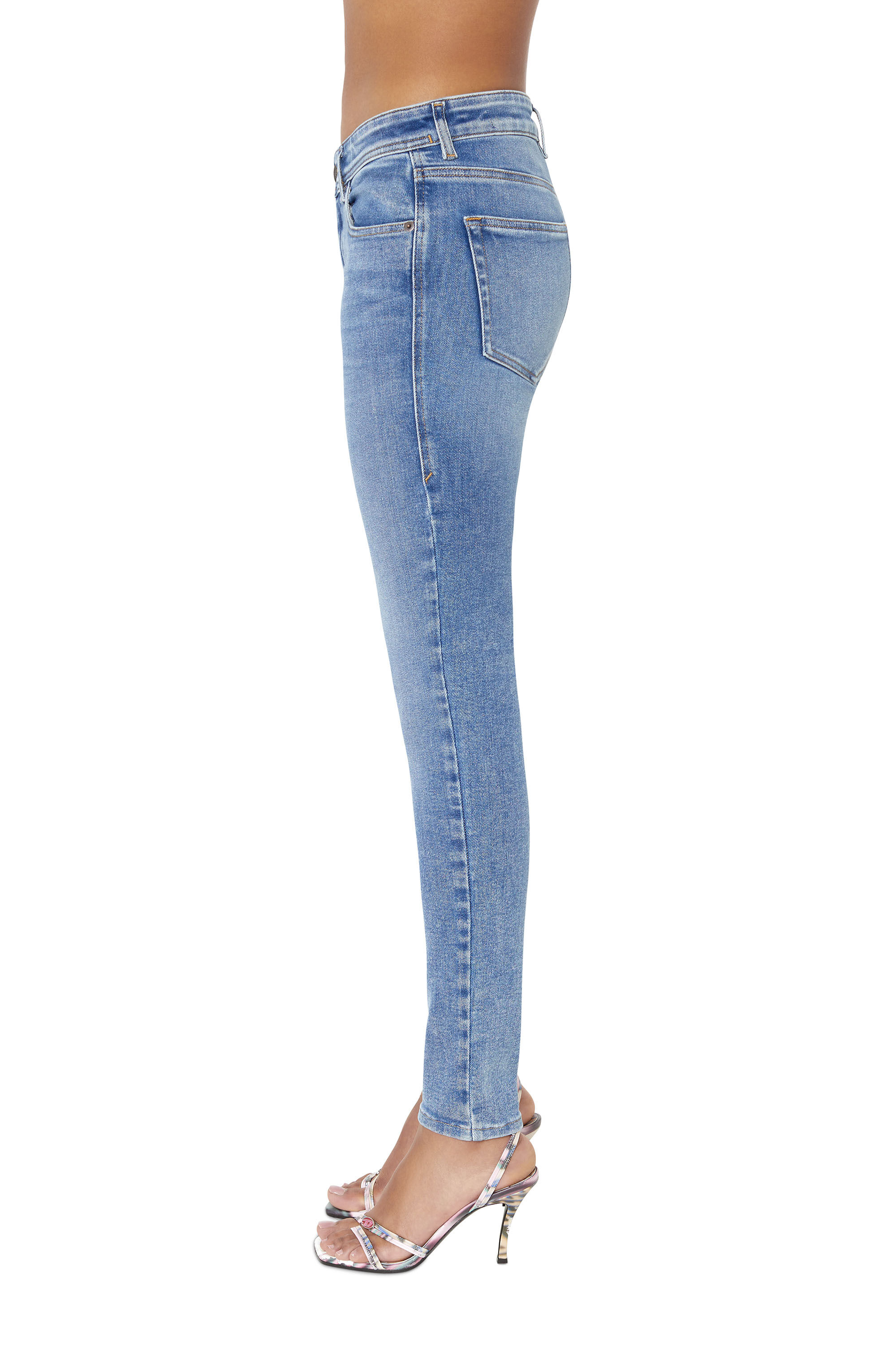Diesel super slim sales skinny high waist