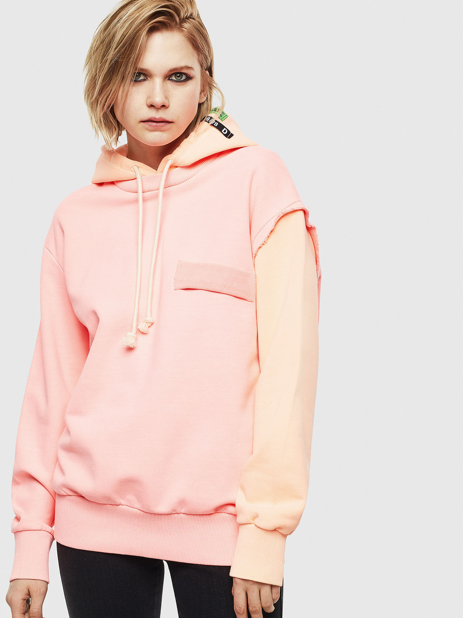 diesel pink sweatshirt