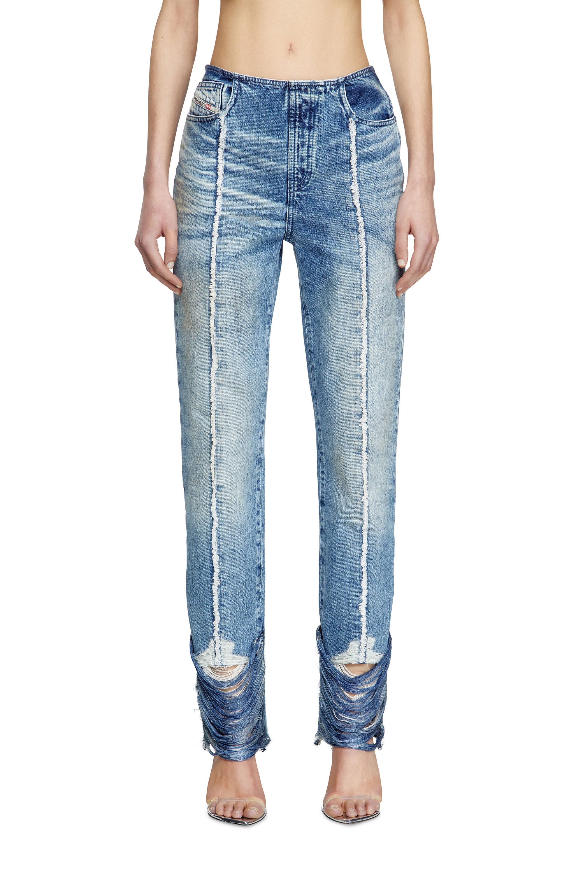 Women's Bootcut Jeans | Medium blue | Diesel D-Ginna