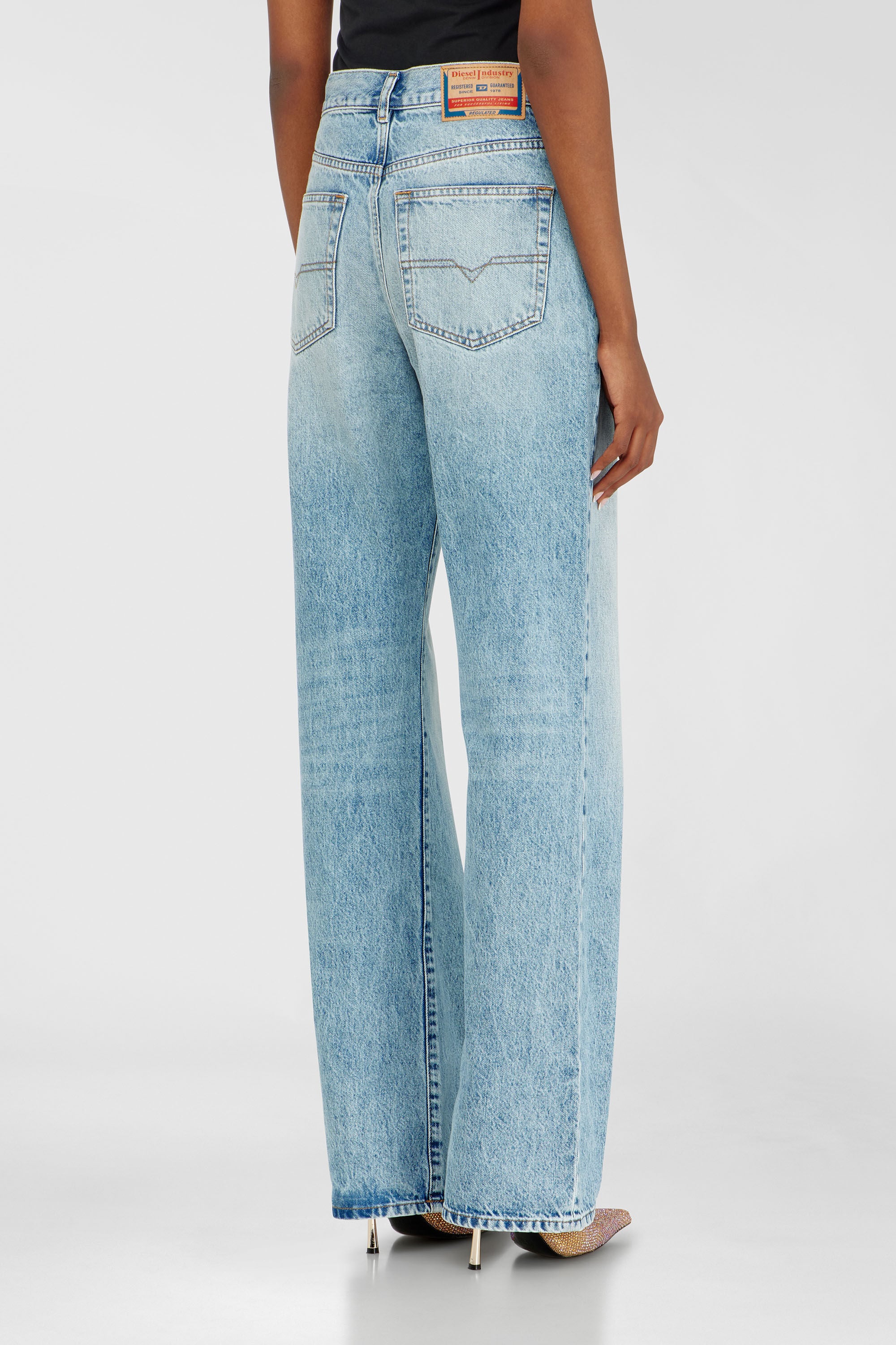 Diesel - Woman's Regular Jeans 1971 D-Sent 09I29, Light Blue - 5