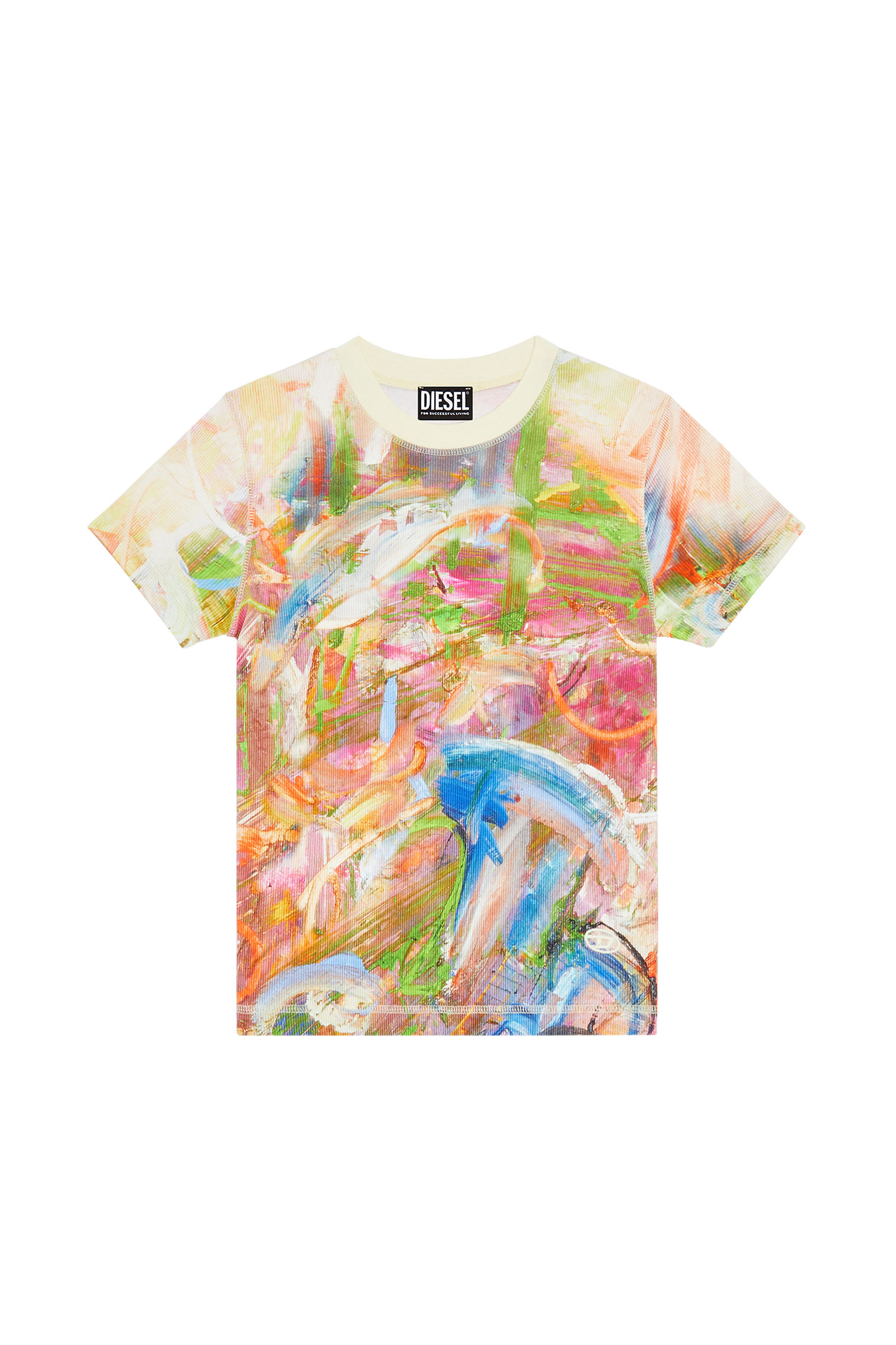 Diesel - T-SKINZY-G1, Pink/White - Image 2