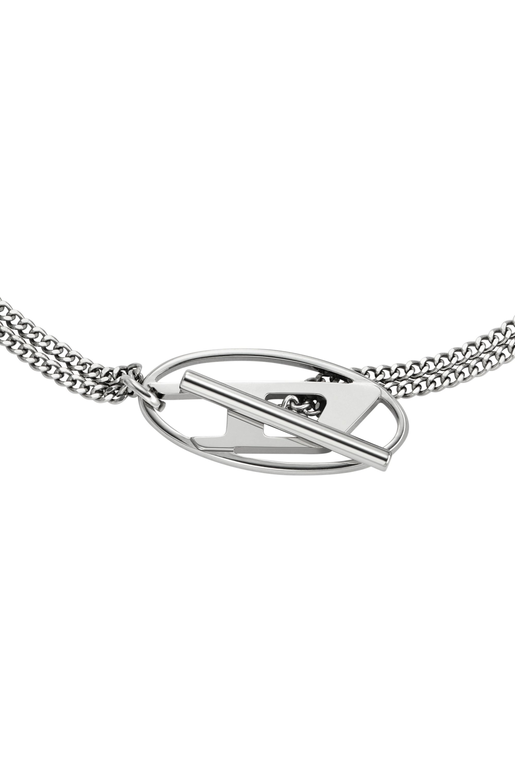 【激レア・ヴィンテージ】DIESEL ステンレス ネックレス SV925リメイク Women's Stainless Steel Chain Necklace | Silver | Diesel {{Country}}