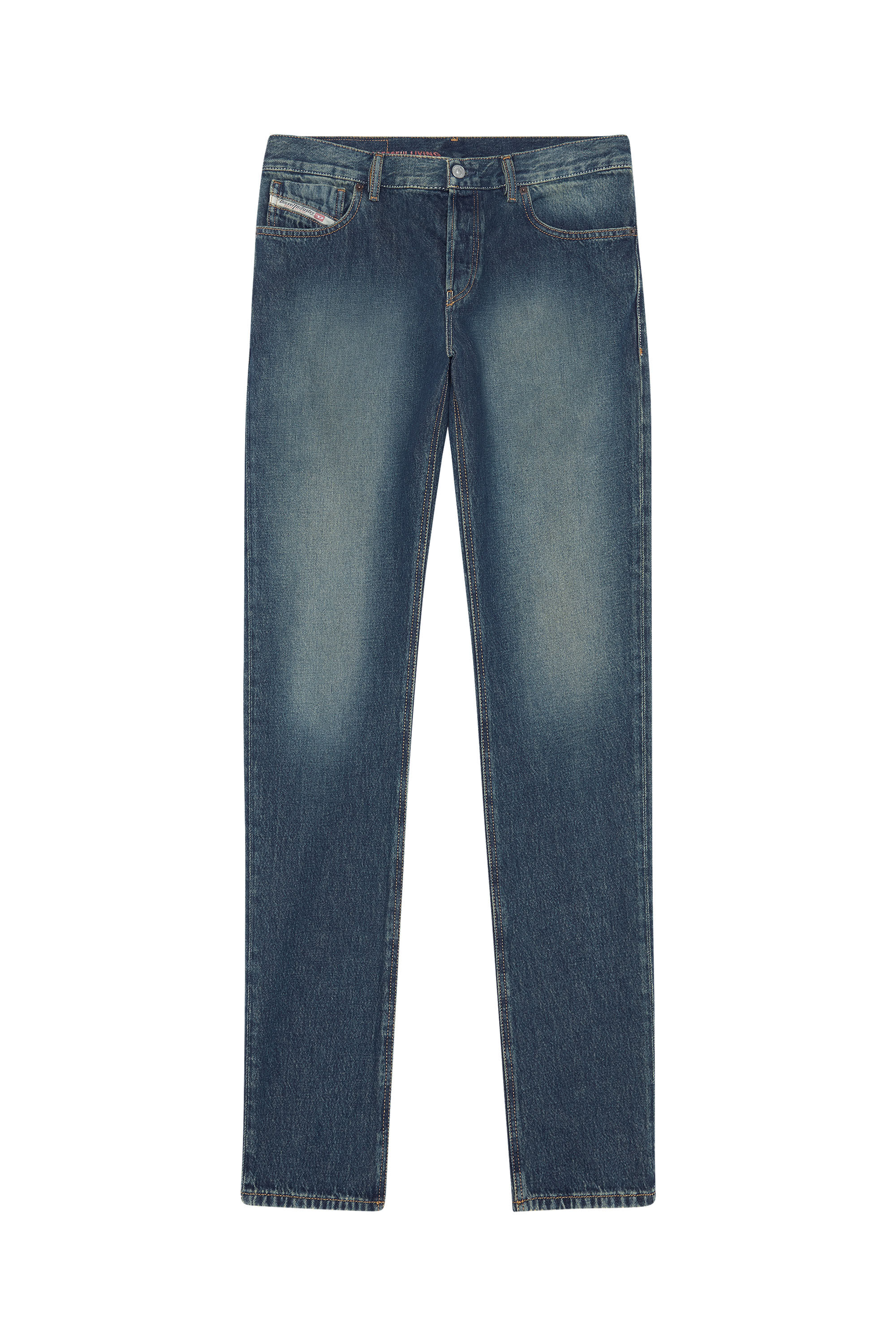 Diesel - 1995 D-Sark 09C04 Straight Jeans, Dark Blue - Image 2