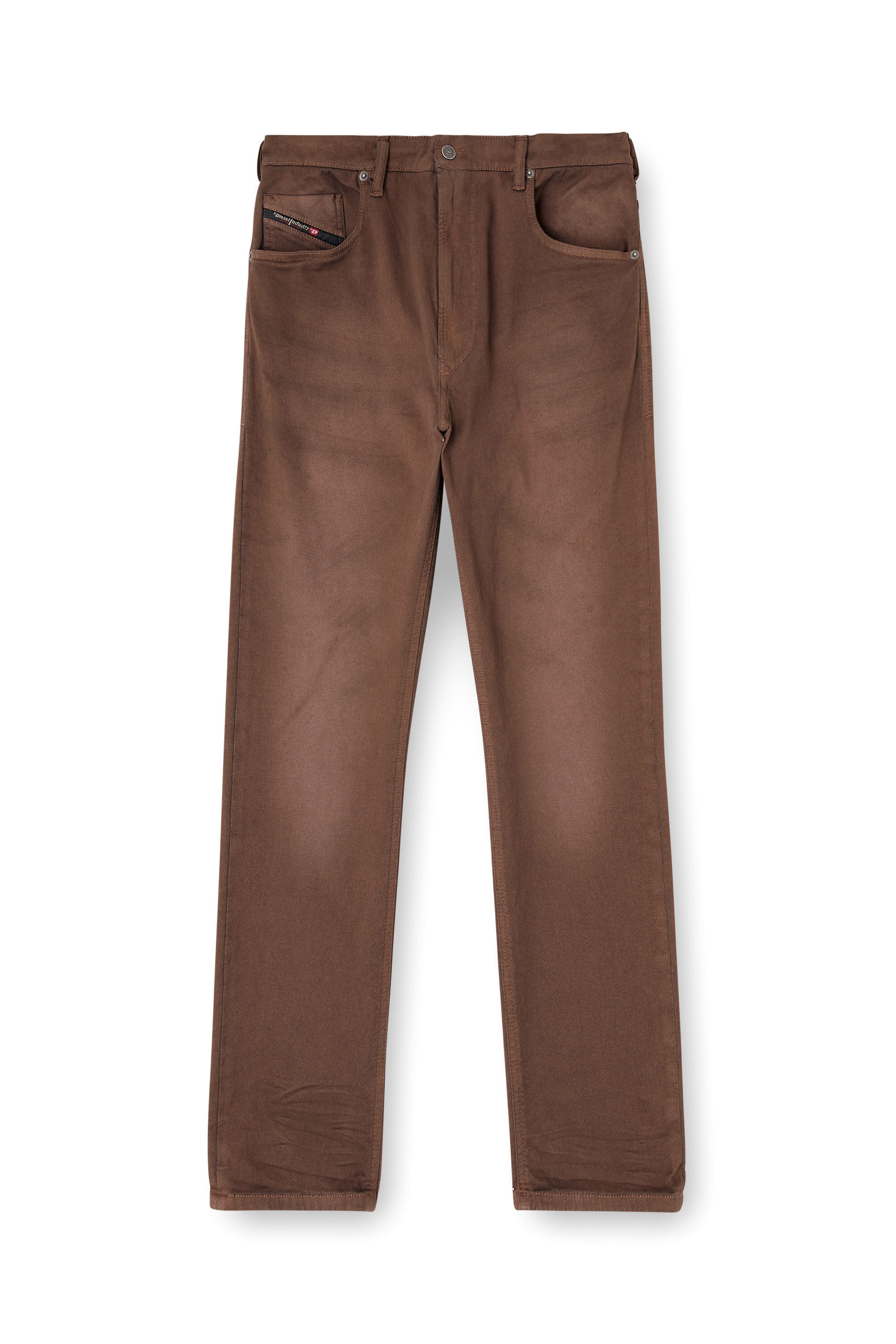 Bubu④ J726 Men's Regular Jeans | Brown | Diesel 2032 D-Krooley-BW Joggjeans®