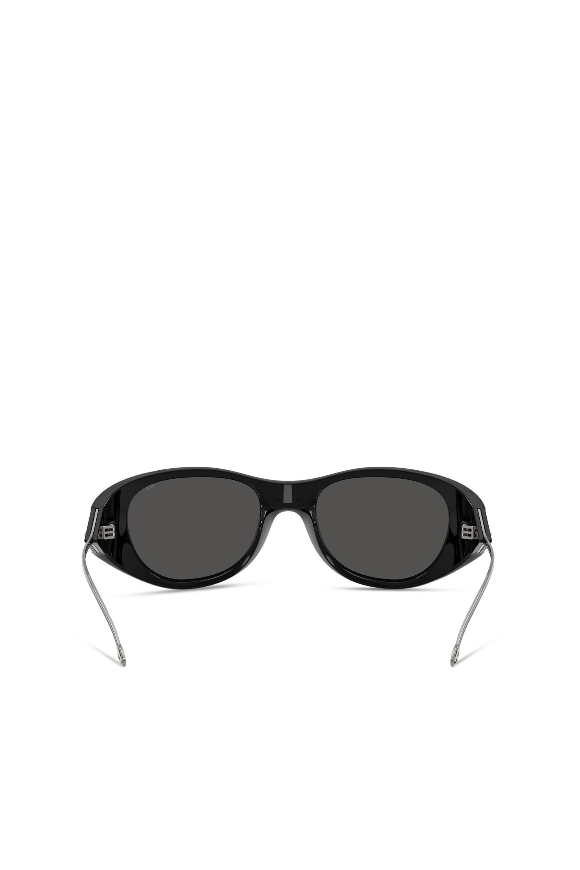 Women's Iconic oval sunglasses | Grey | Diesel