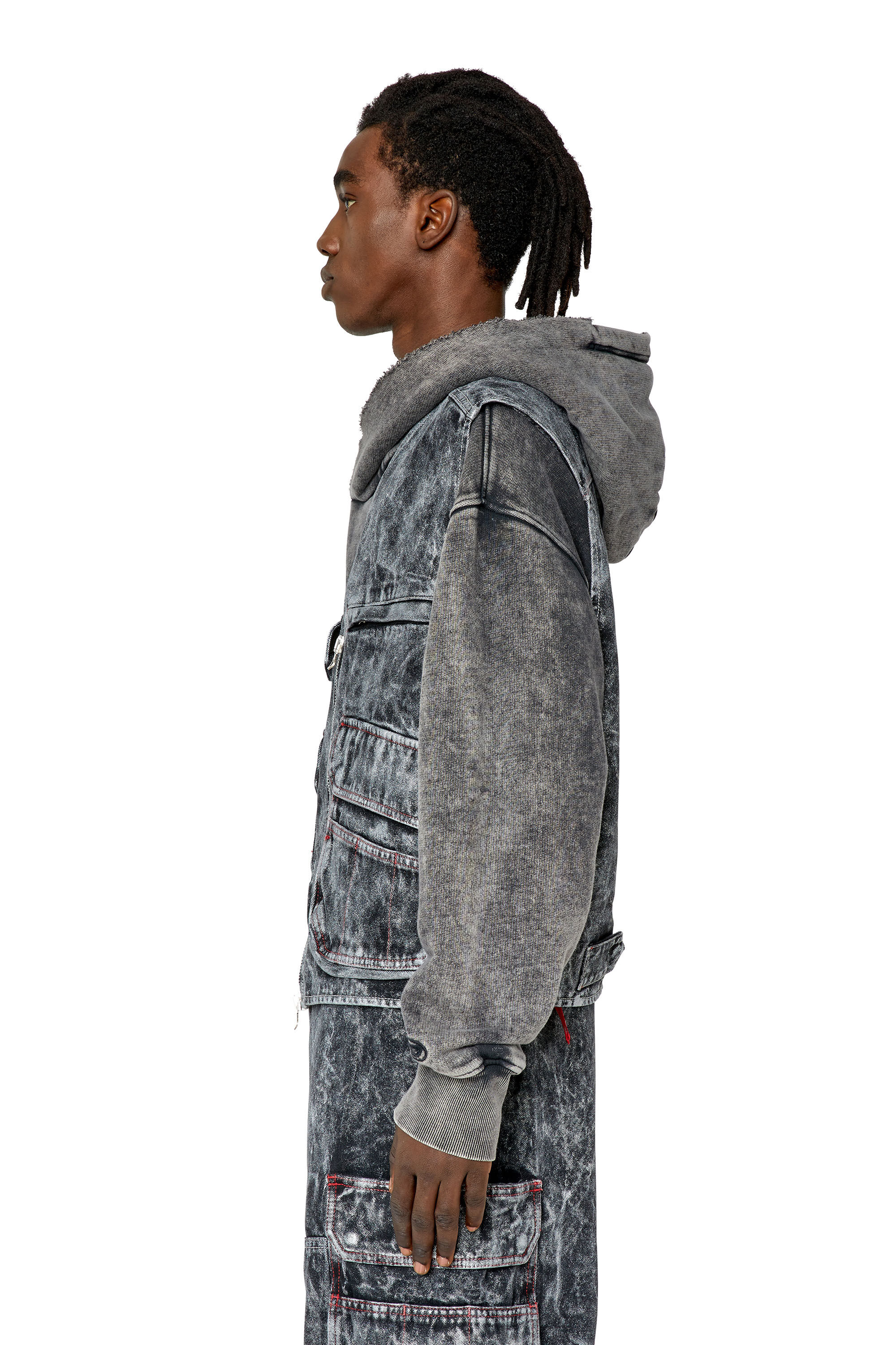 Diesel - D-SAMP, Black/Dark grey - Image 5