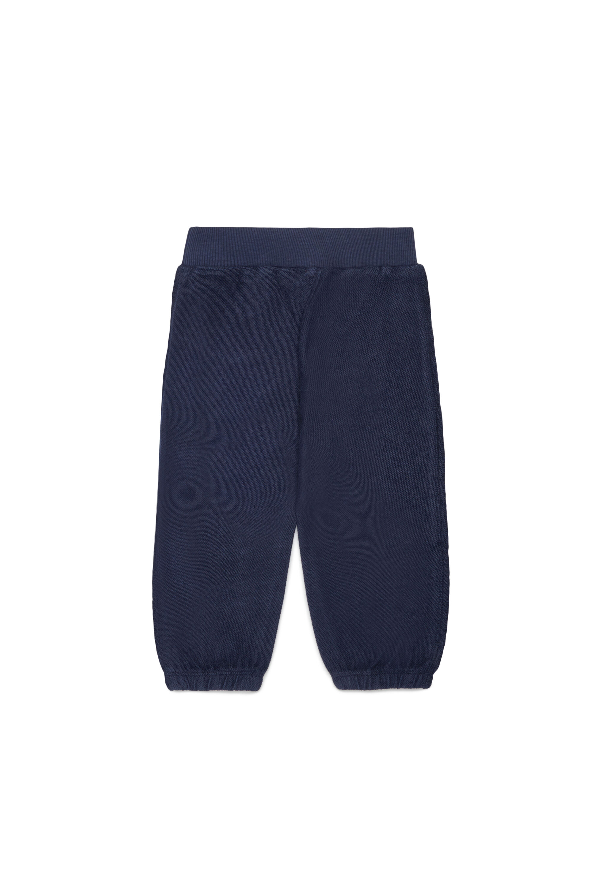 Diesel - PEANSB, Man's Sweatpants with frayed-effect logo in Dark Blue - 2