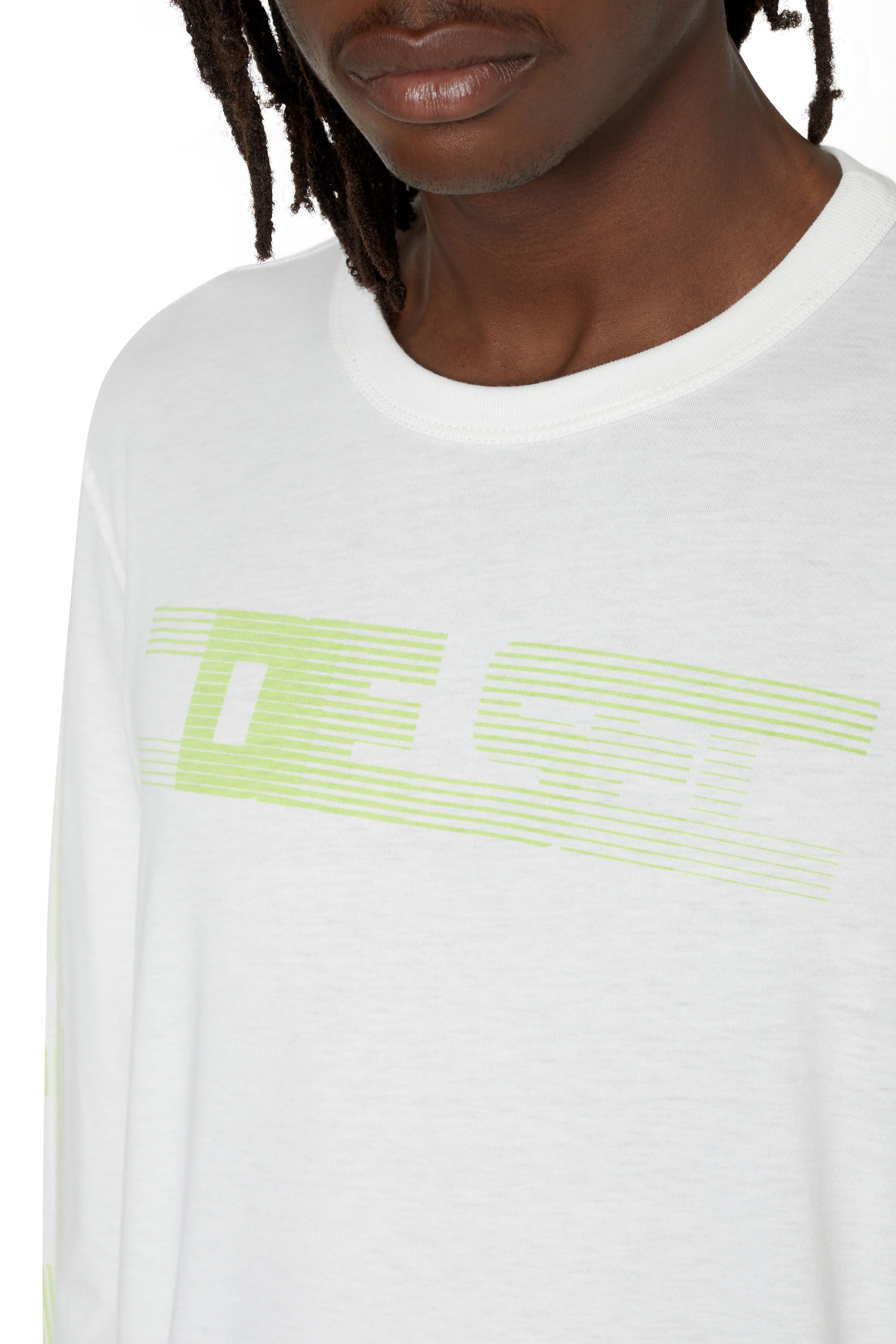 Diesel - T-JUST-LS-E5, White - Image 6