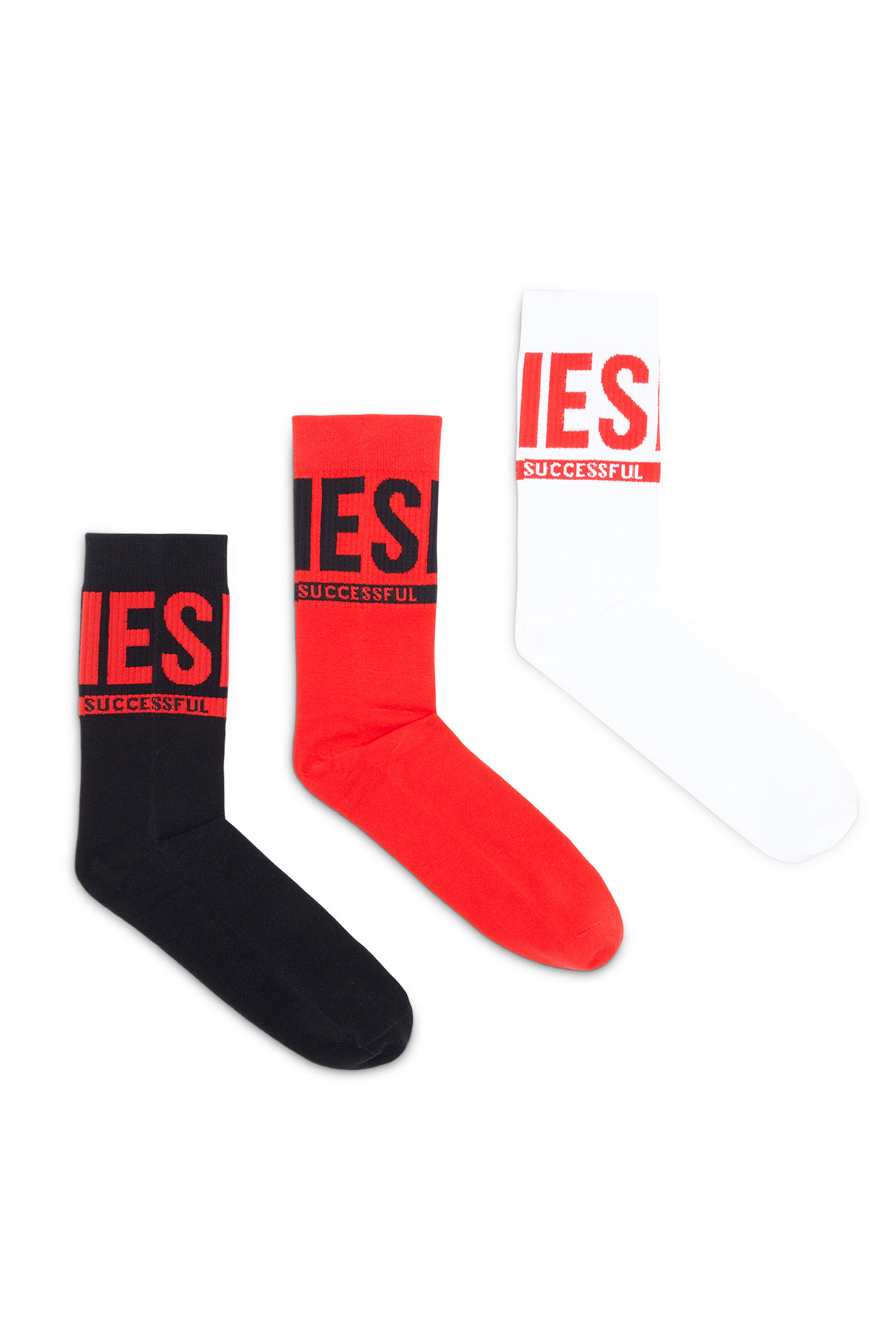 Diesel - SKM-RAY-THREEPACK, Red/Black - Image 1