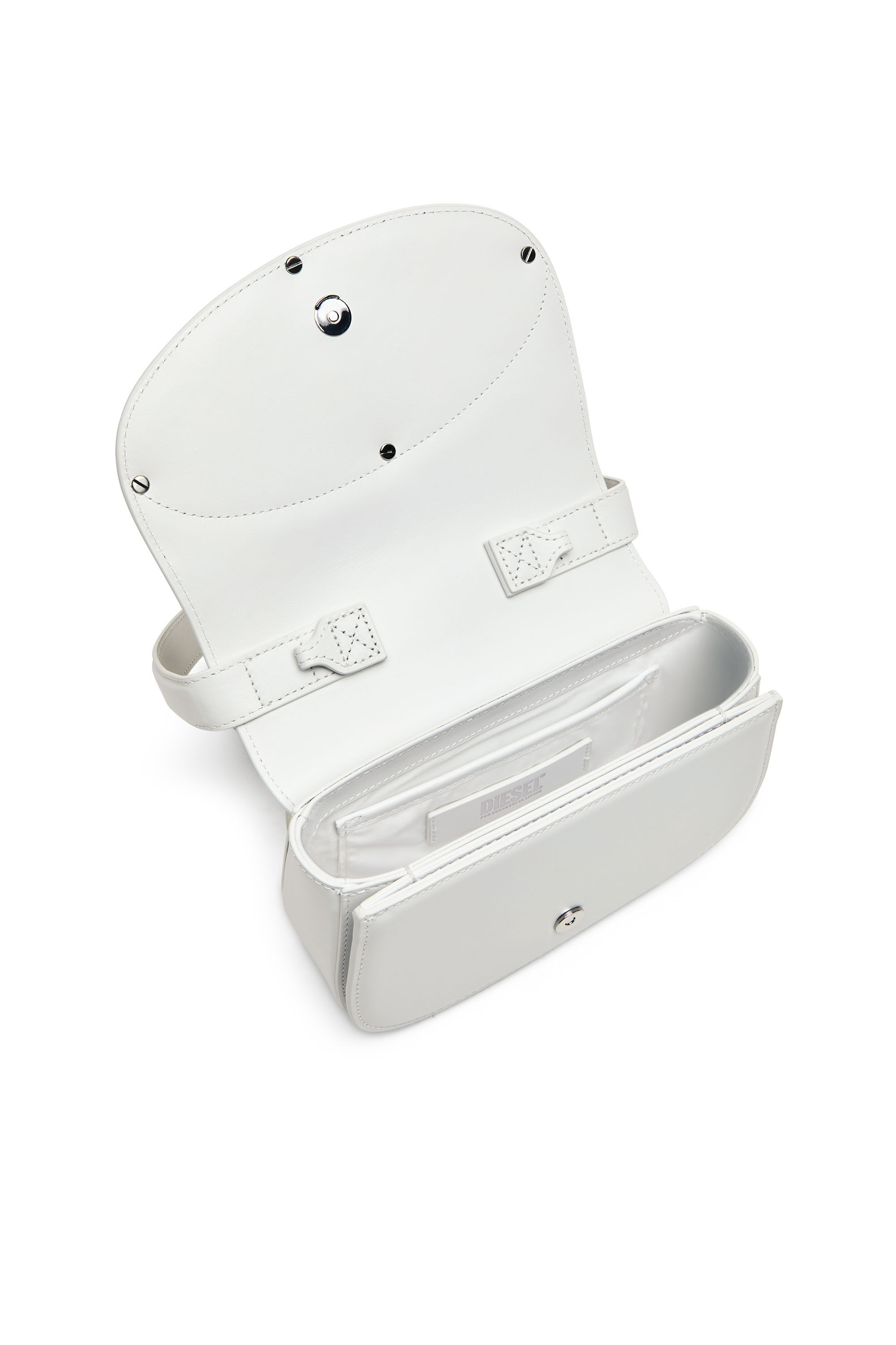 Women's 1DR-Iconic shoulder bag in nappa leather | White