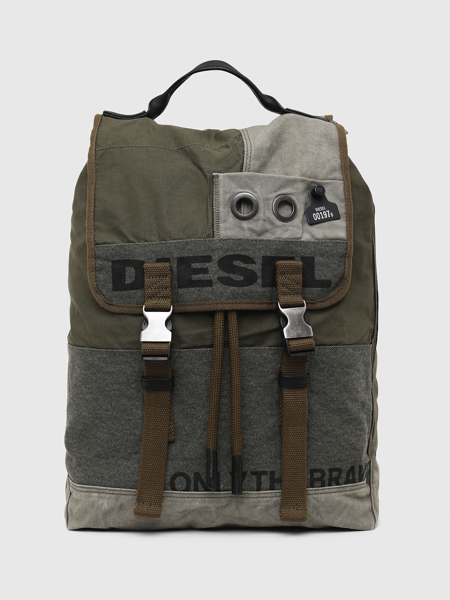 khaki green backpack