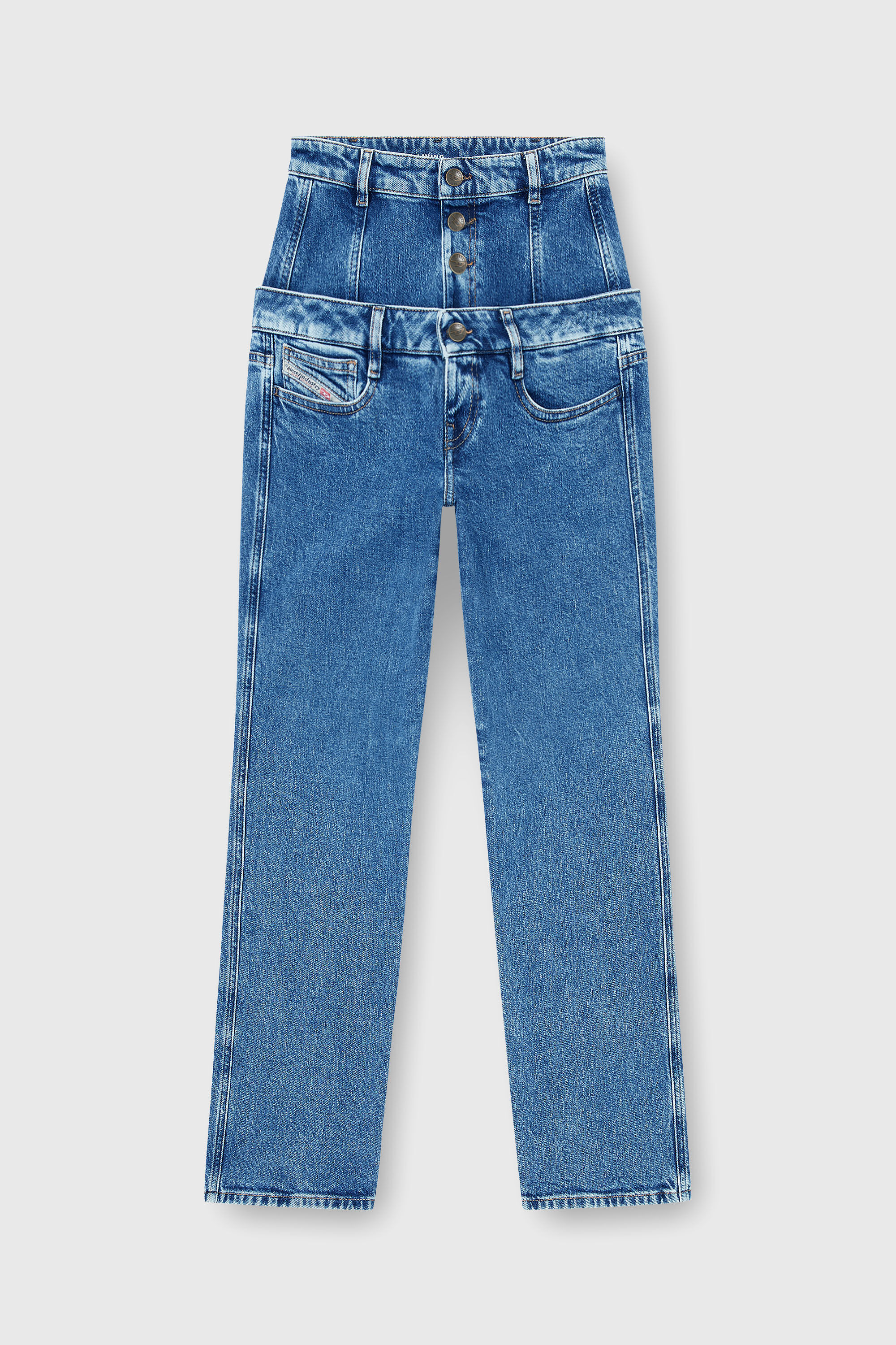 Diesel - Woman's Slim Jeans D-Fynora 007EU, Medium blue - 6