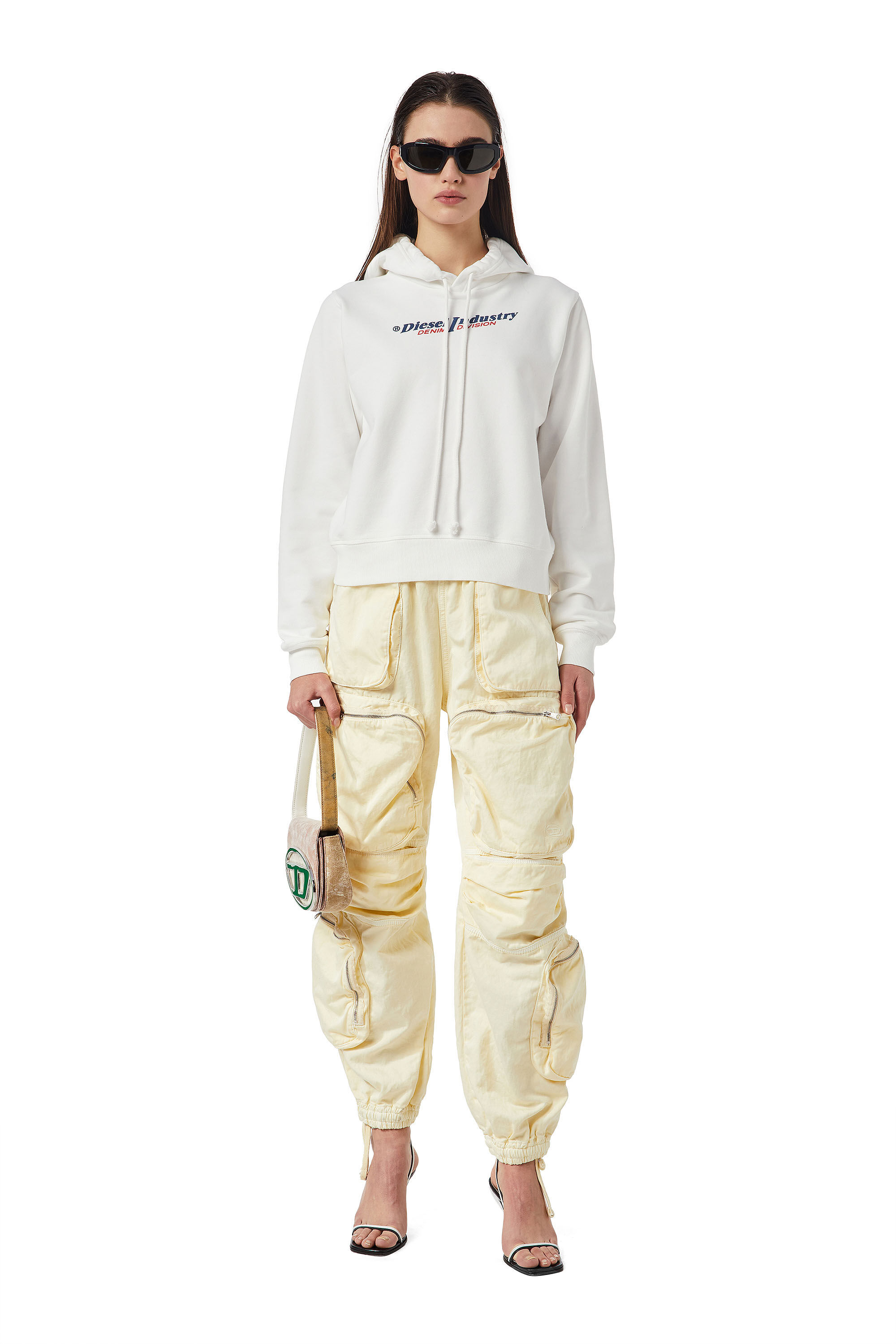 Diesel - F-REGGY-HOOD-IND, White - Image 1