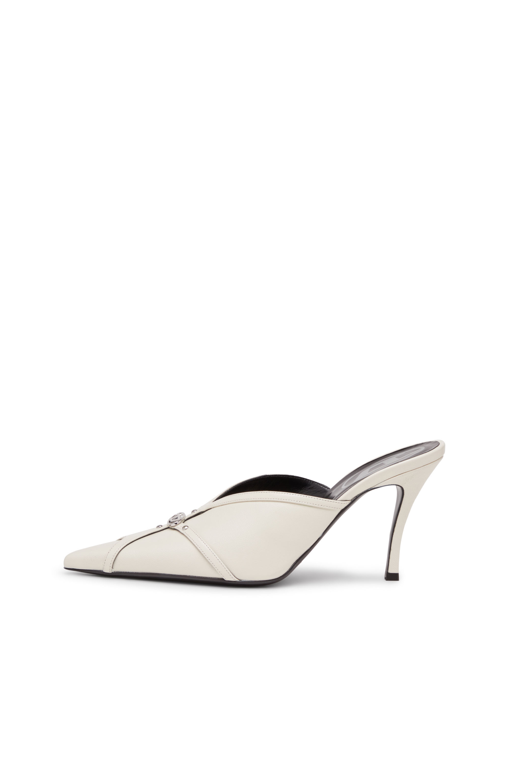 Diesel - D-ELECTRA ML, Woman's D-Electra ML - Stiletto mules with cage upper in null - 7