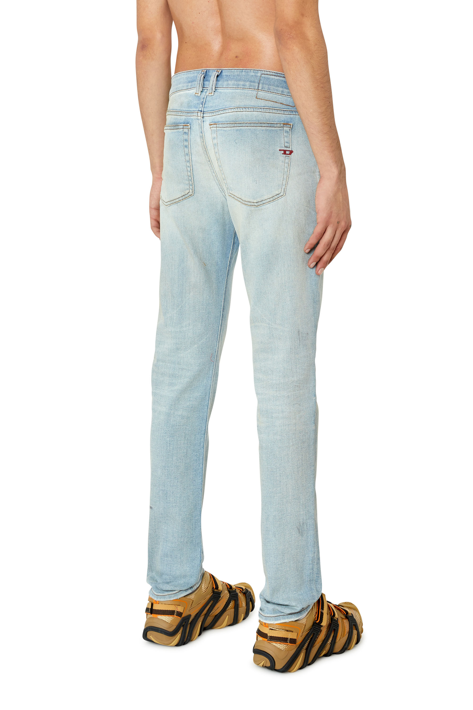 Diesel - 1979 Sleenker 09E89 Skinny Jeans, Light Blue - Image 4