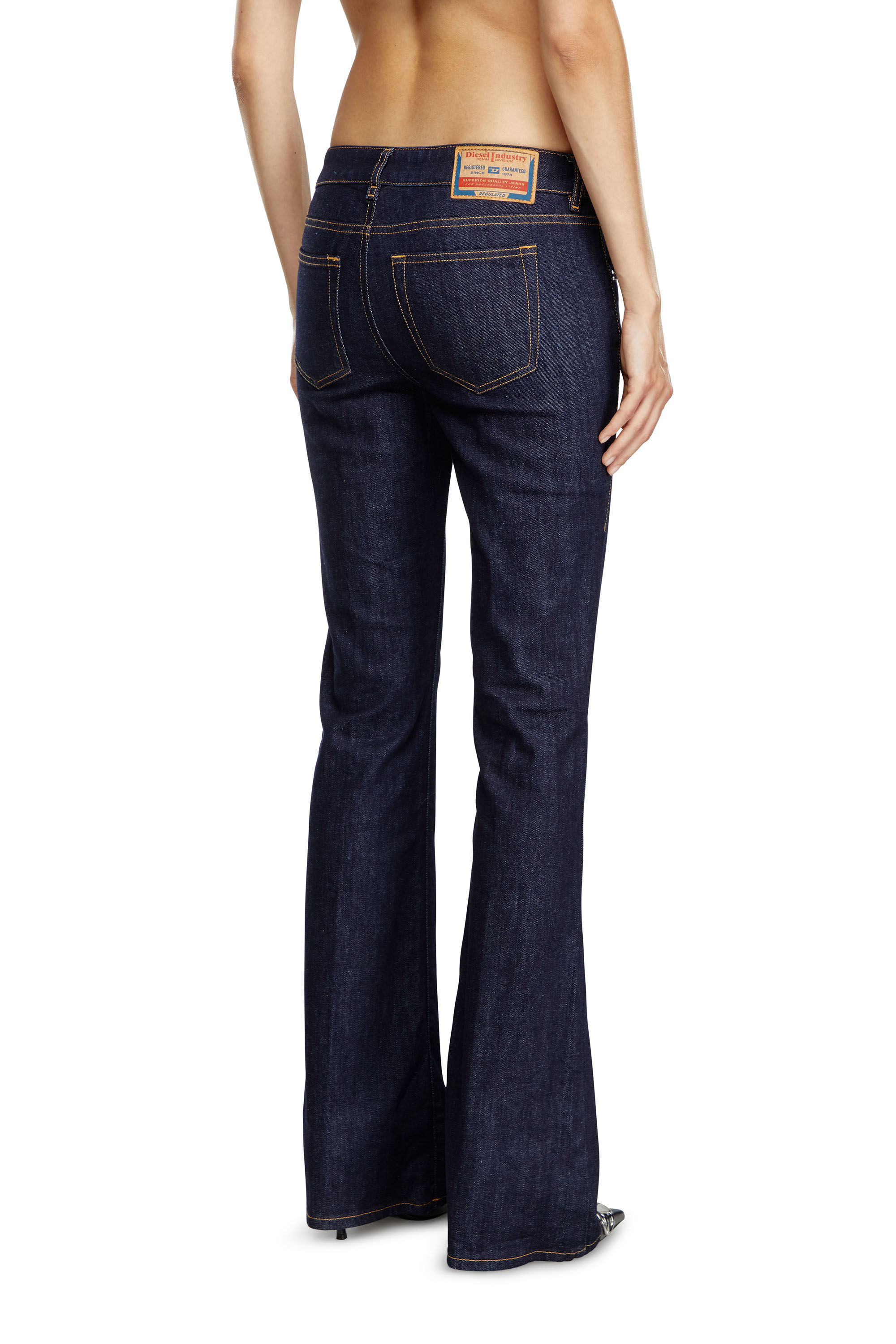 1969 D-Ebbey Woman: Bootcut low waist Jeans | dark blue | Diesel