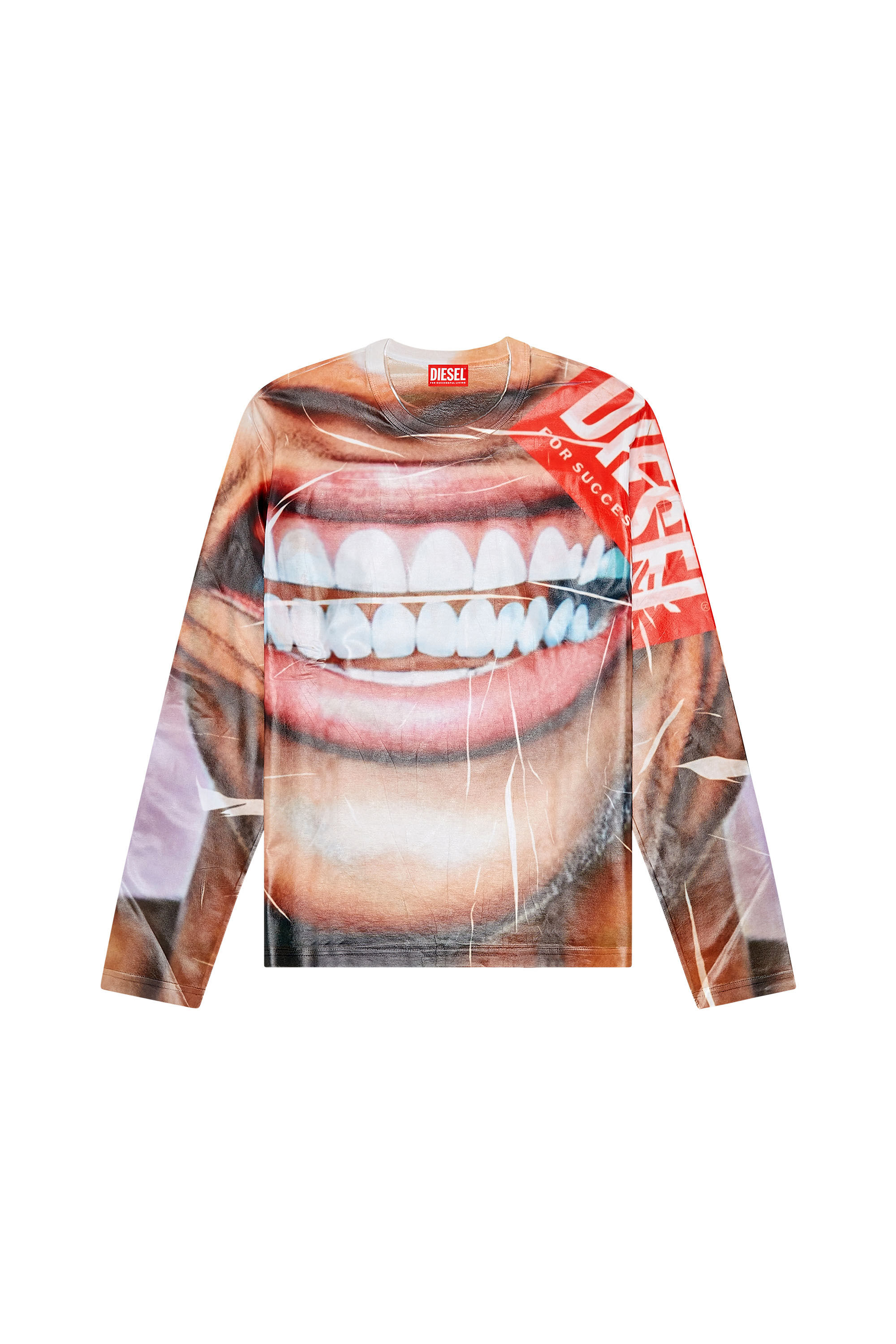 Diesel - T-NIBE-LS, Beige/White - Image 2