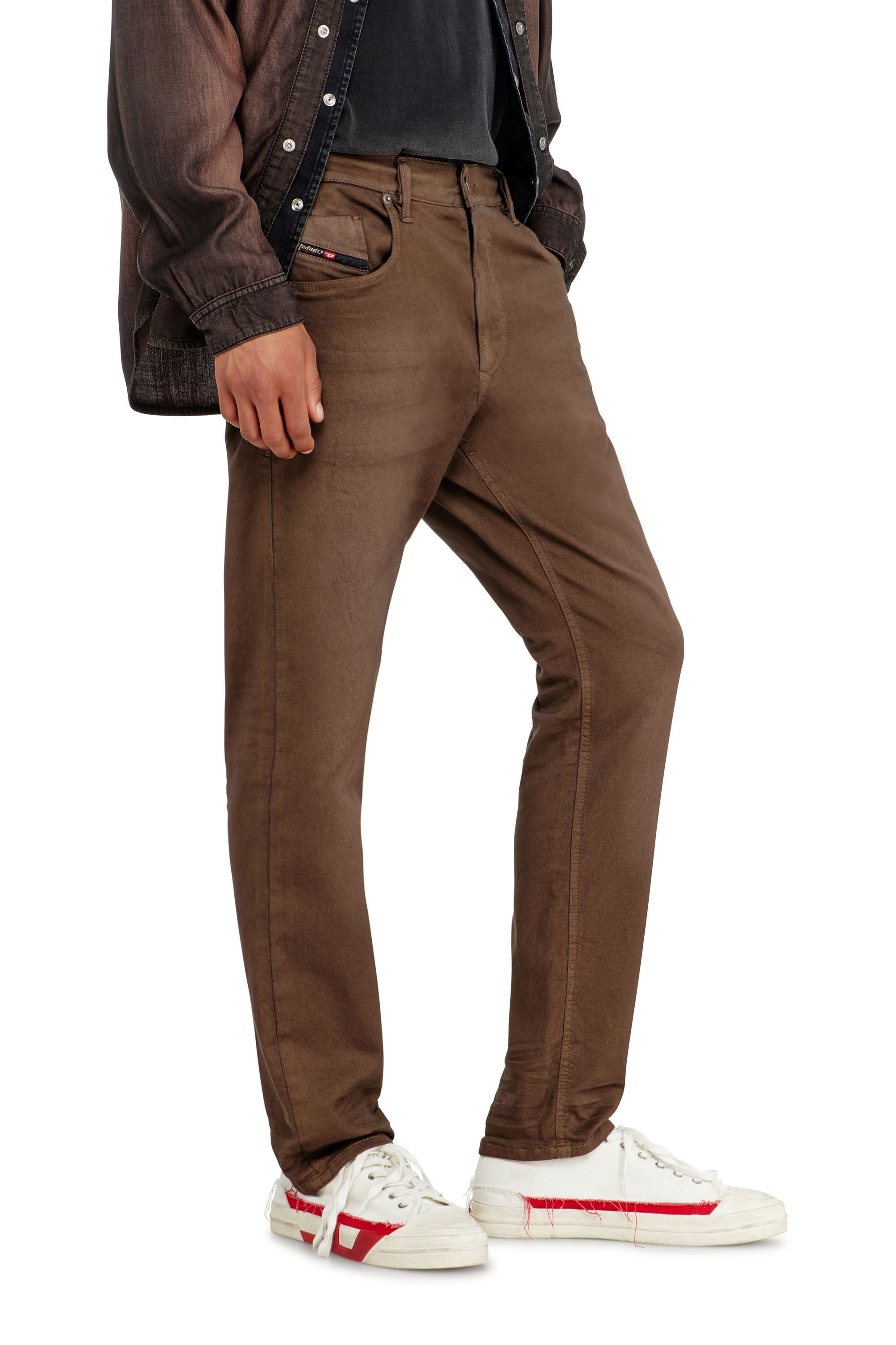Diesel - Man's Regular 2032 D-Krooley-BW Joggjeans&reg; 0670M, Brown - 5