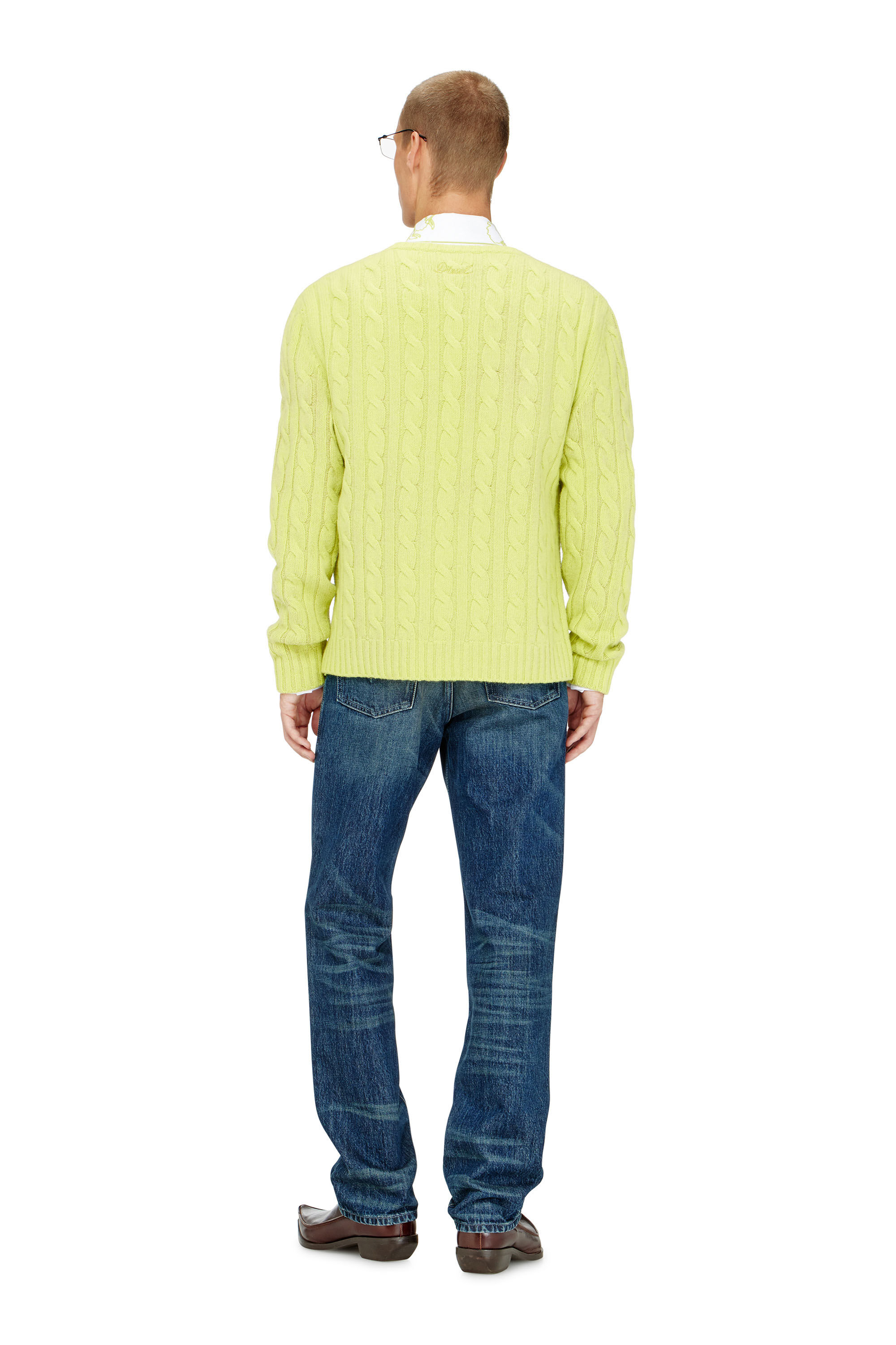 Diesel - Man's Regular Jeans 1991 D-Voeed 007FZ, Dark Blue - 3