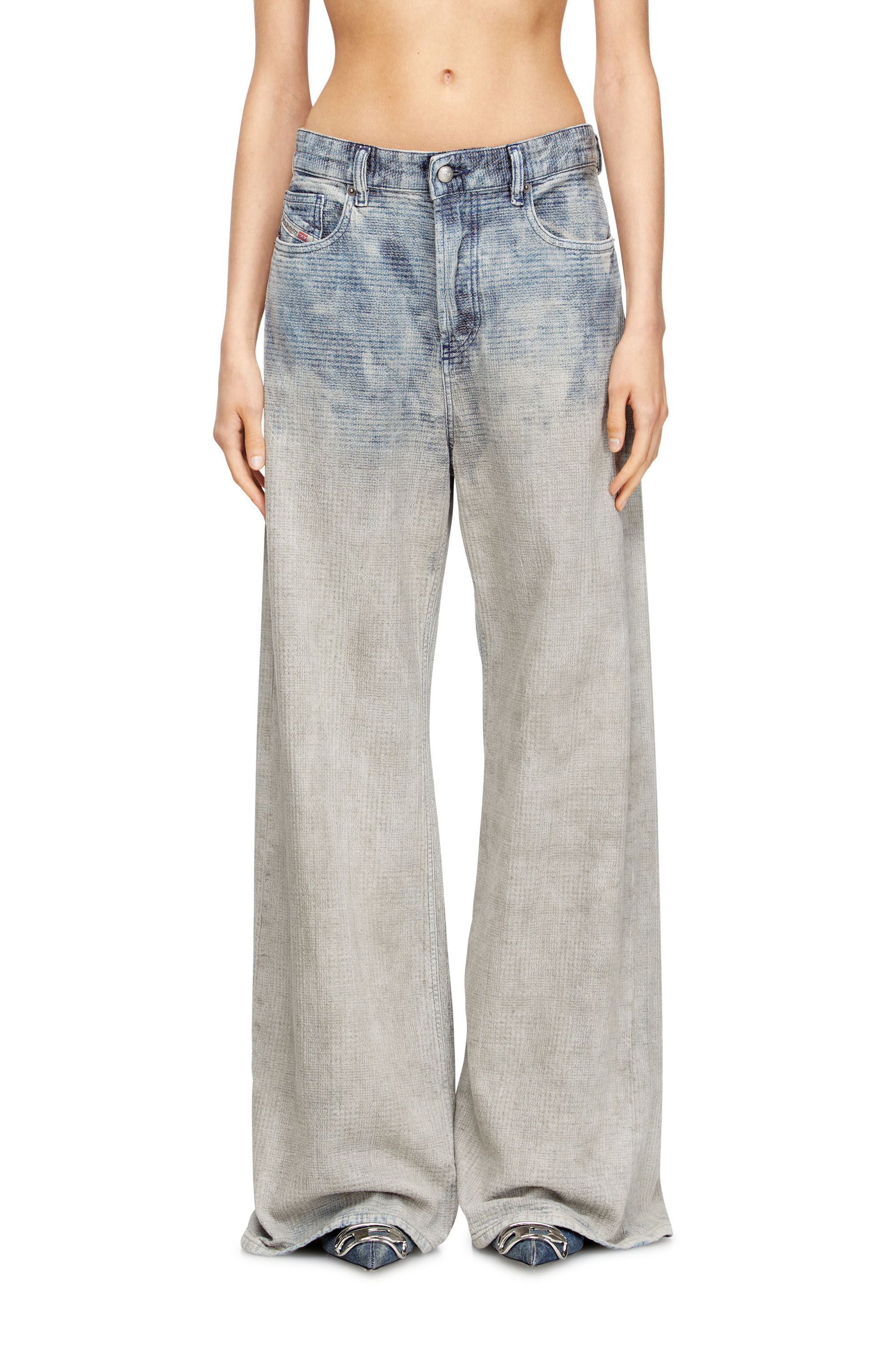 Women's Relaxed Jeans | Light Blue | Diesel 1996 D-Sire