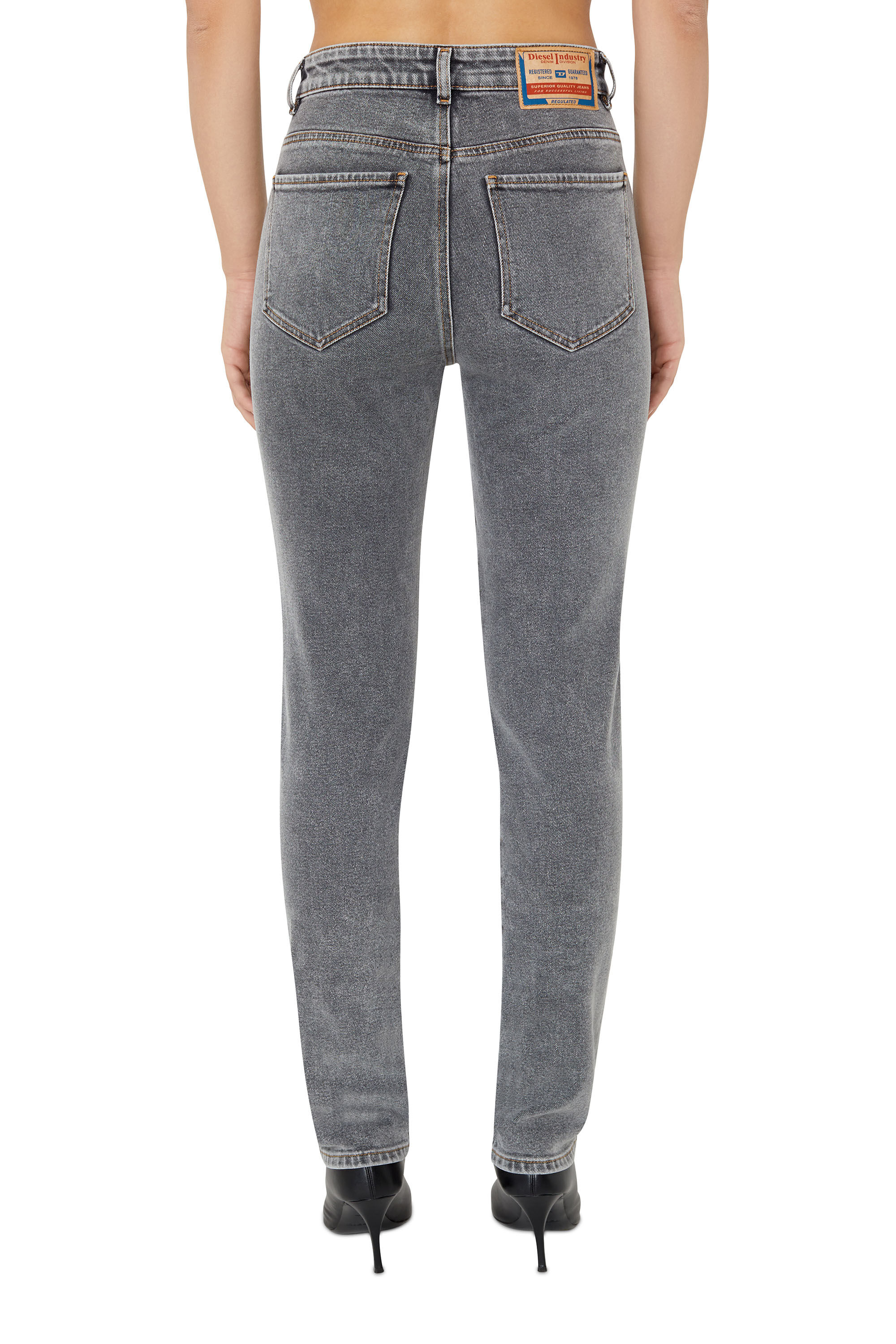 Diesel - 1994 09D78 Straight Jeans, Black/Dark grey - Image 4