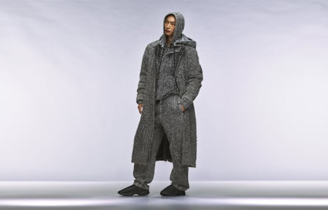 Men's Puffer jacket with acid rain effect | Multicolor | Diesel