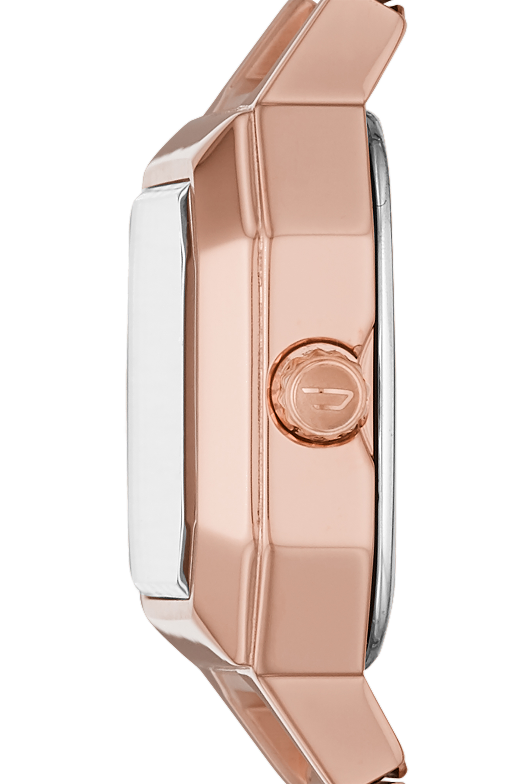 Diesel - DZ5593, Woman's Callie three-hand rose gold-tone stainless steel watch in Pink - 3