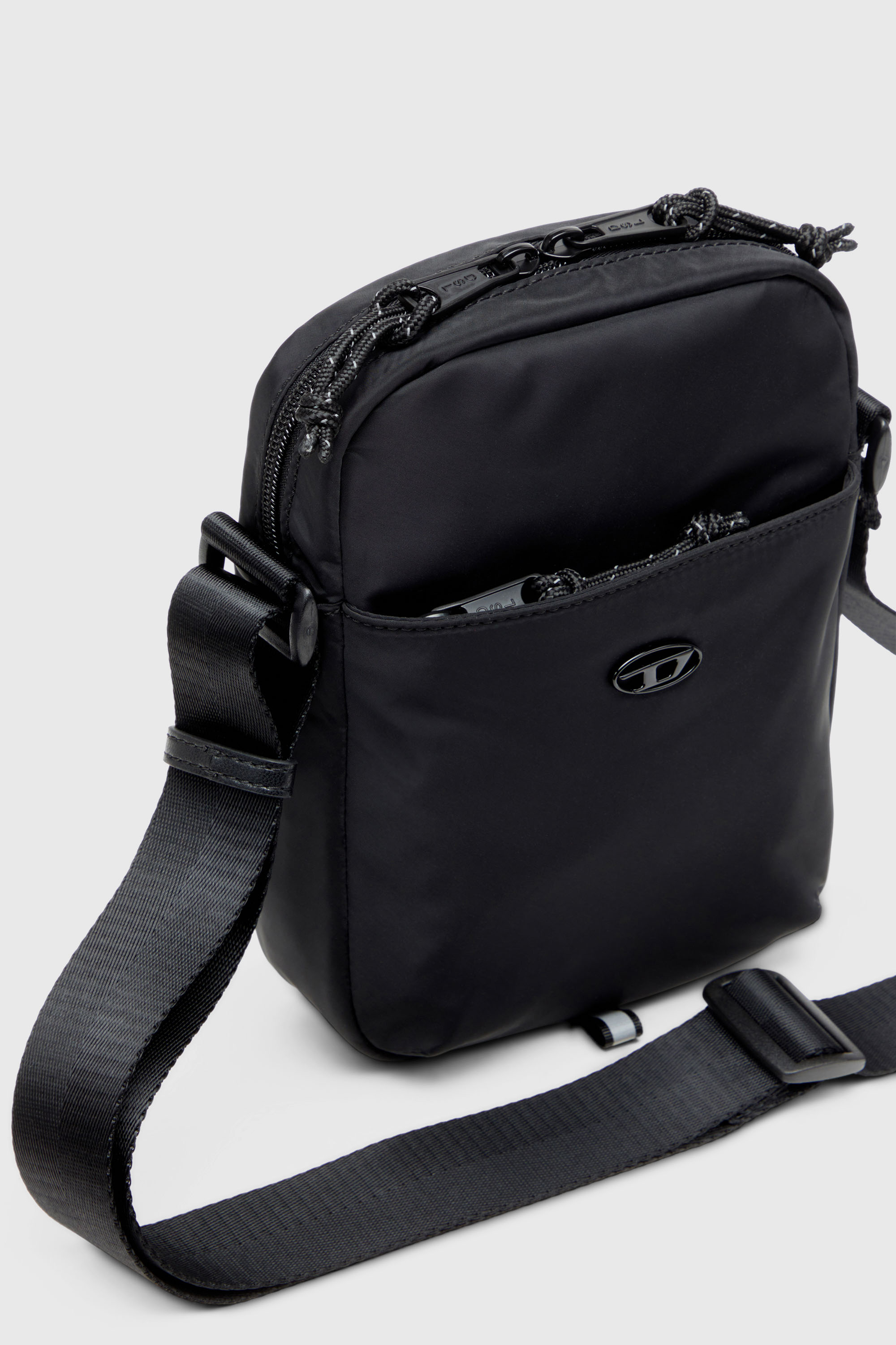 Diesel - D-PACK CROSSBODY X, Man's D-Pack-Crossbody bag in tech fabric in Black - 5
