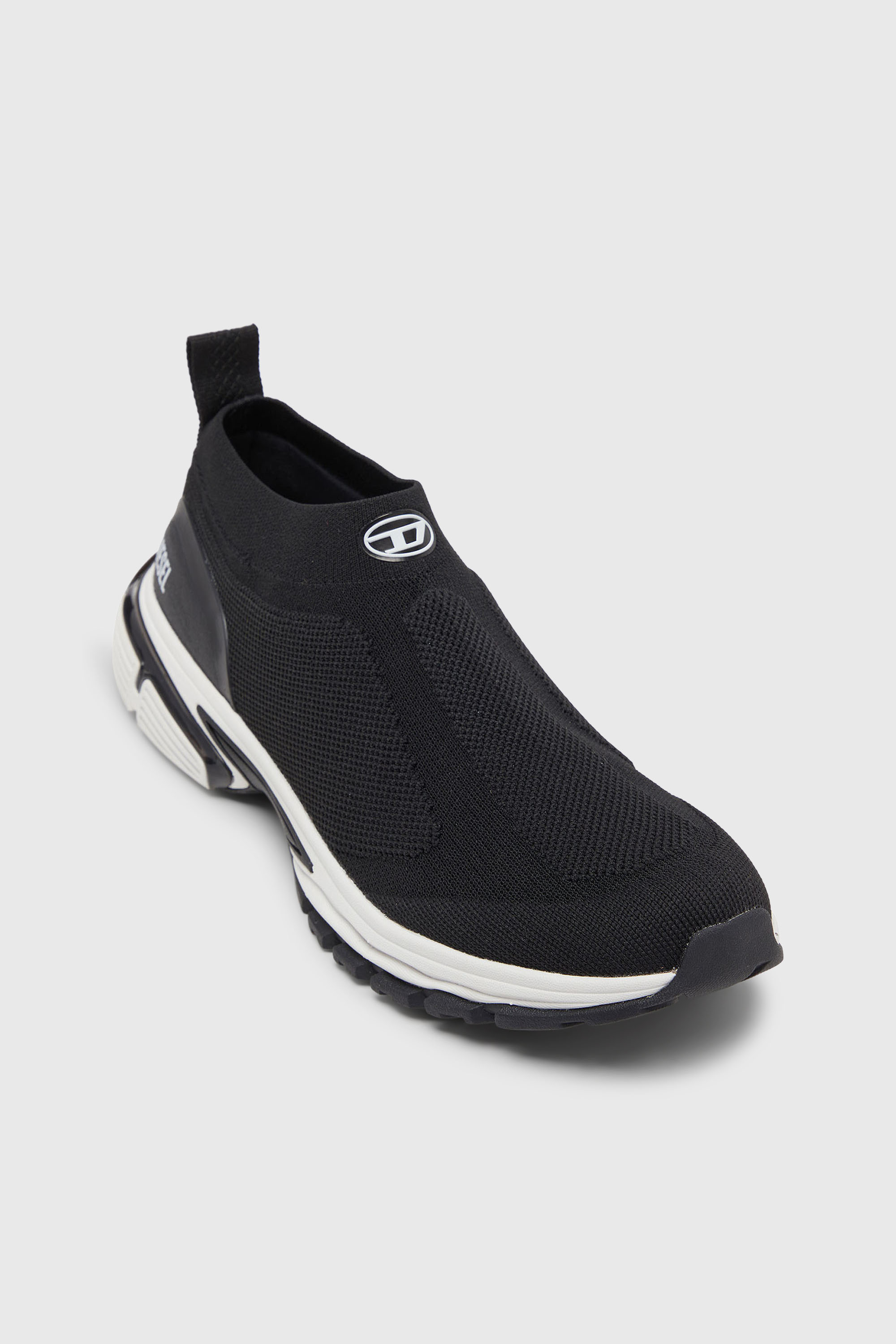 Diesel - S-PRO-V-DENSE-SOCKS, Man's Pro-V-Dense-Slip-on knit sock sneakers in Black - 6