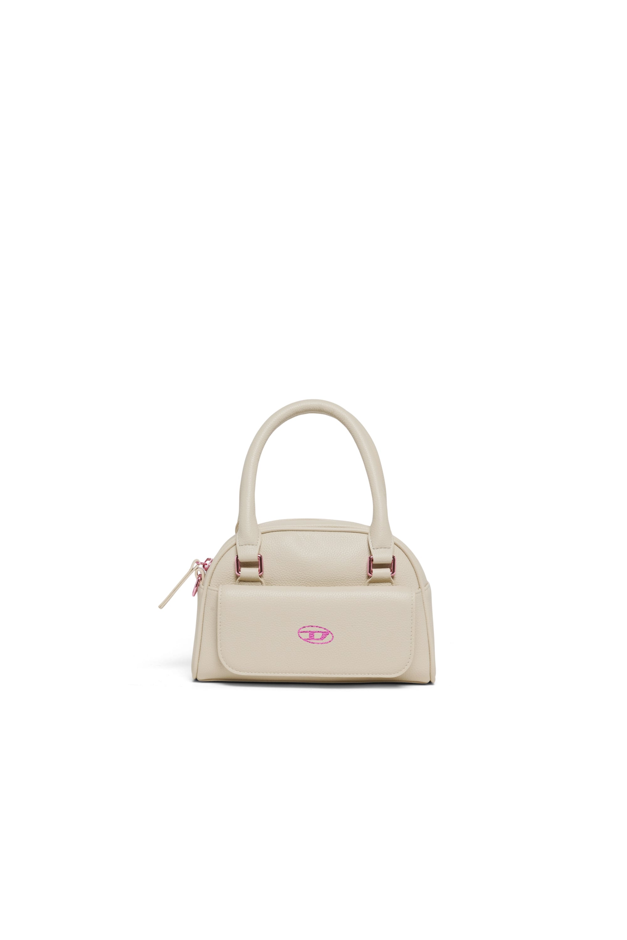 Diesel - WREDY, Woman's WREDY - Bag in grainy coated fabric in White - 1