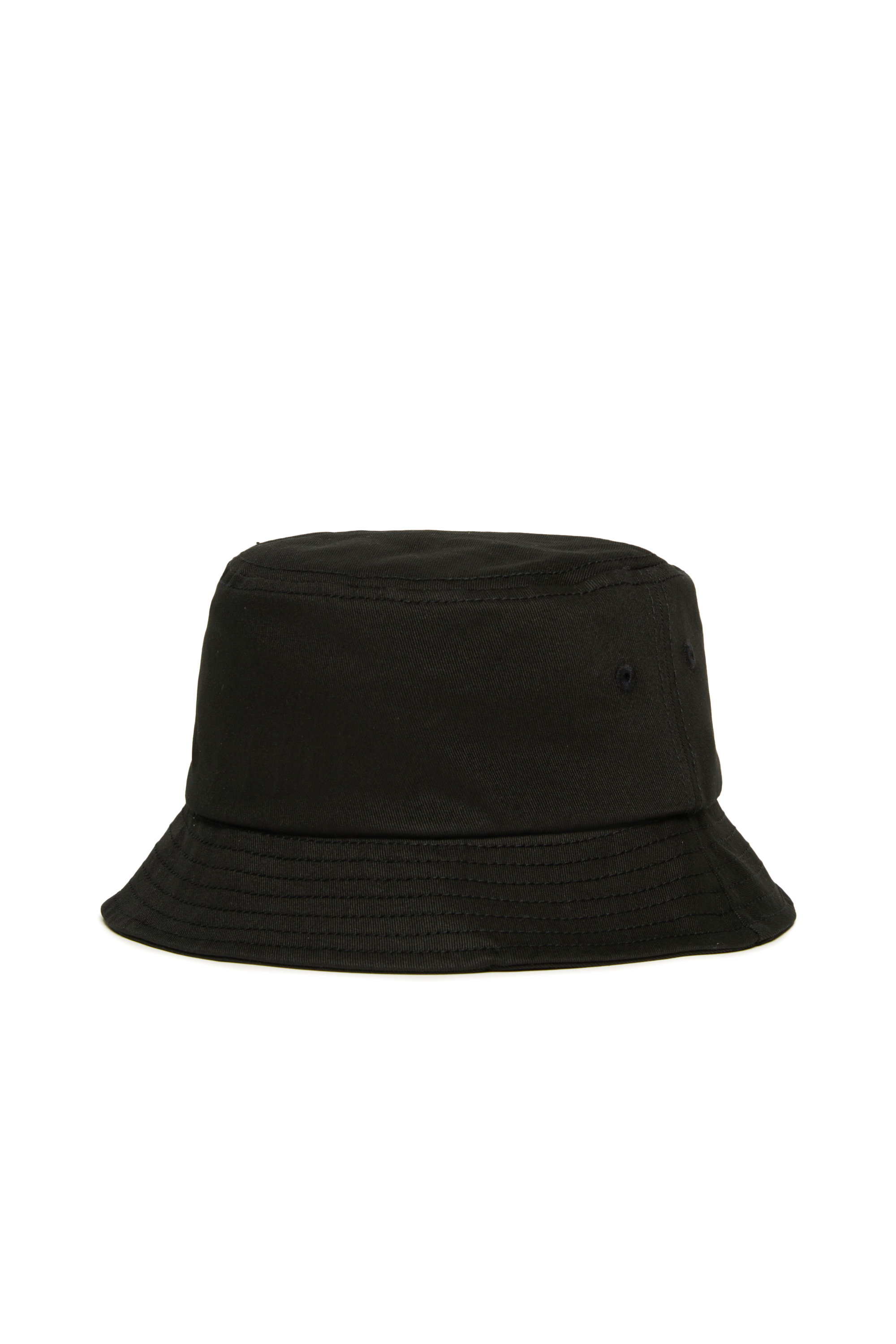 Diesel - FIRCUS, Unisex's Bucket hat with Oval D embroidery in Black - 2