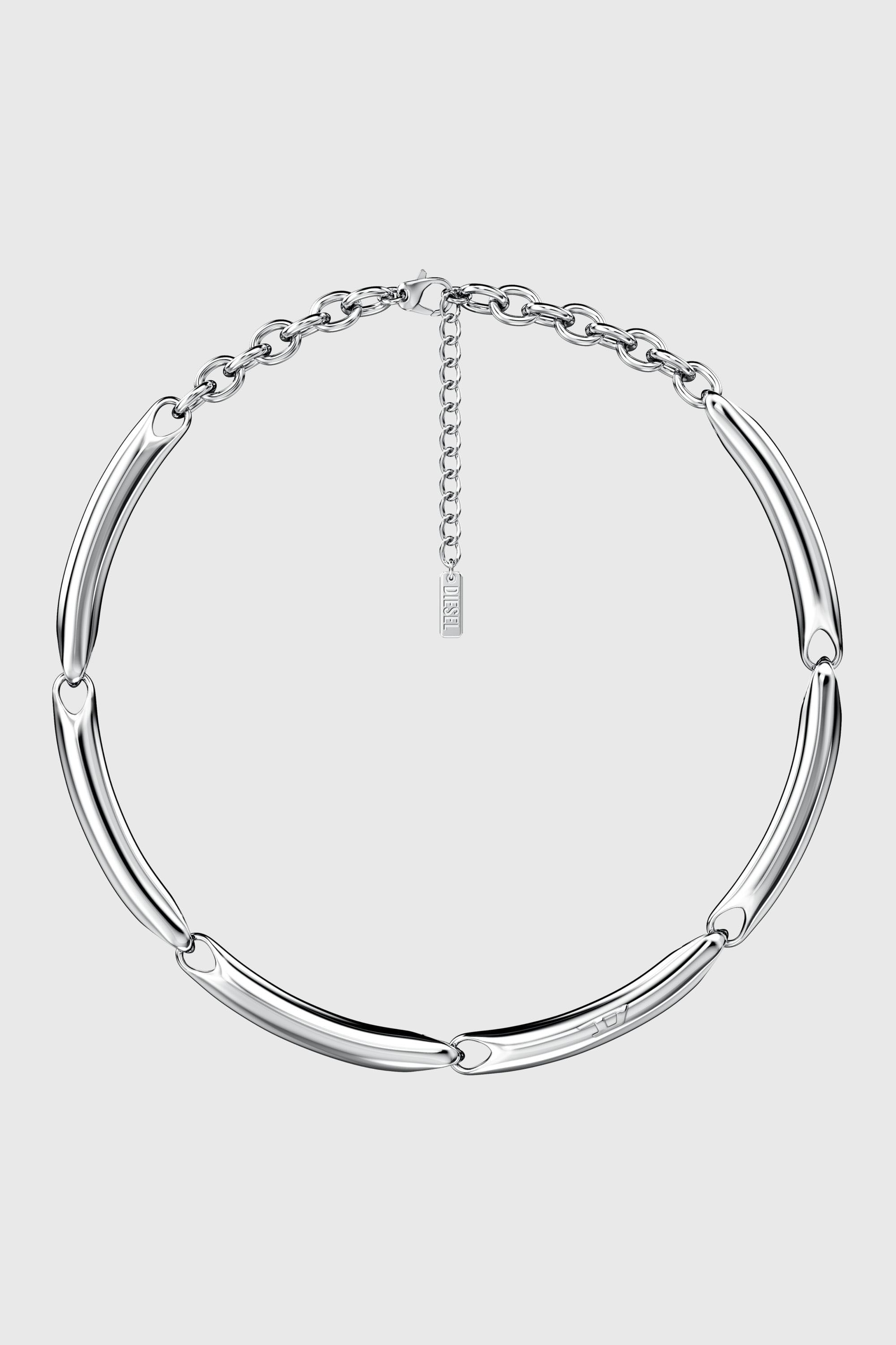 Diesel - DX1697040 JEWELLERY, Unisex's Stainless steel chain necklace in Silver - 1