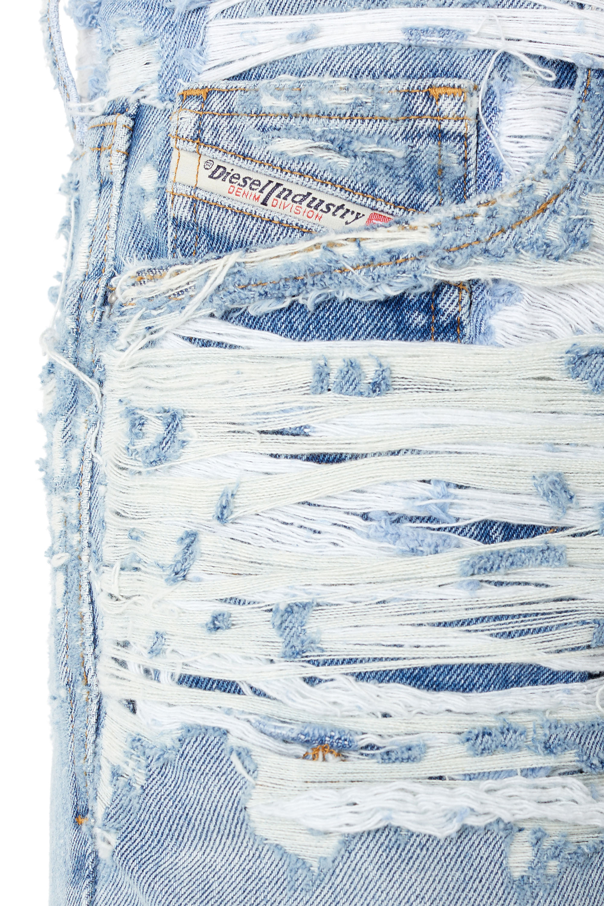 Diesel - Straight Jeans D-Ark 007N7, Light Blue - Image 3