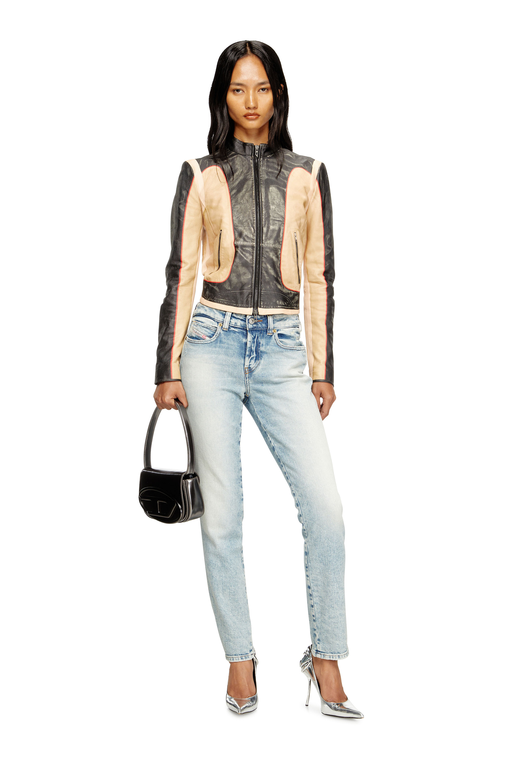 Slim Jeans 1992 D-Jiann 09M21, Light Blue Diesel - Woman's Slim Jeans 1992 D-Jiann 09M21, Light Blue - 1