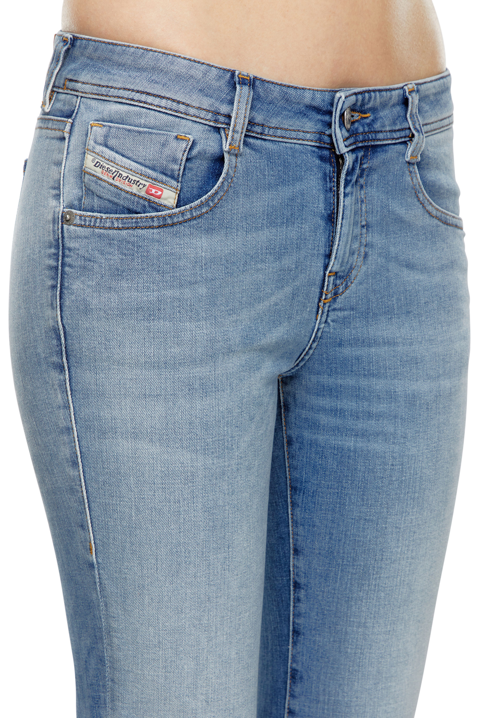 Diesel - Bootcut and Flare Jeans 1969 D-Ebbey 09K06, Light Blue - Image 5