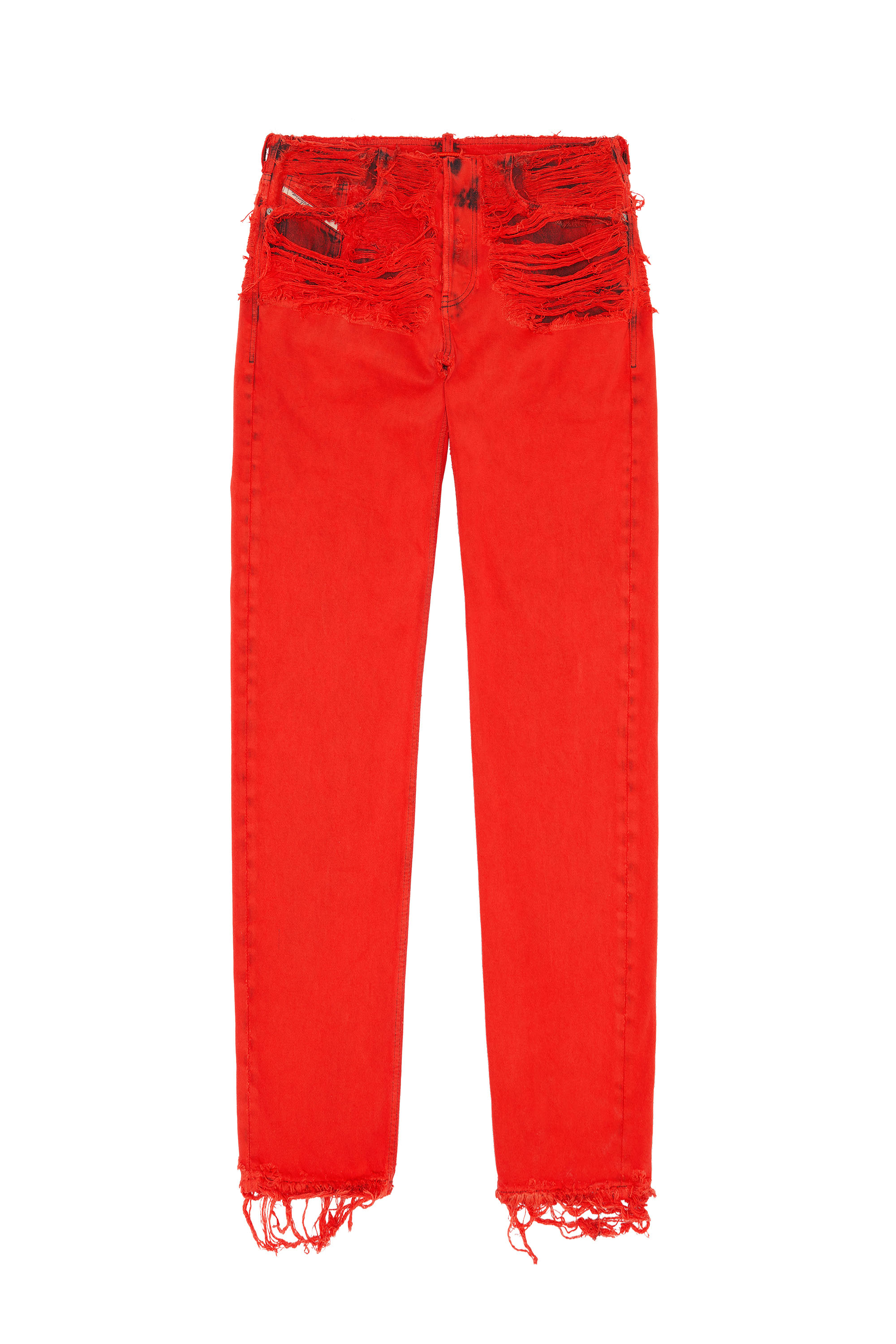 Diesel - 2010 D-Macs 007P1 Straight Jeans, Red - Image 6