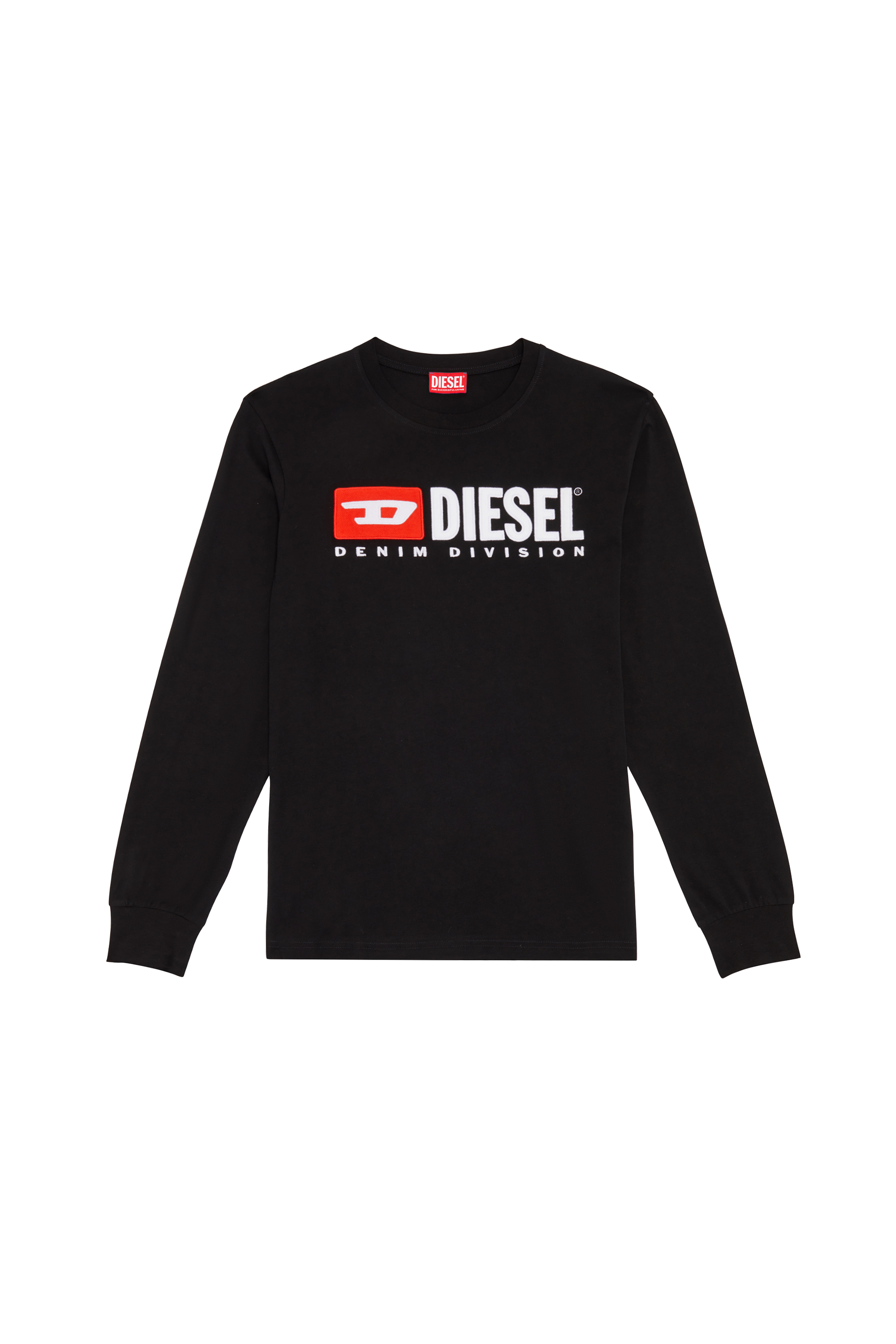Diesel - T-JUST-LS-DIV, Black - Image 5