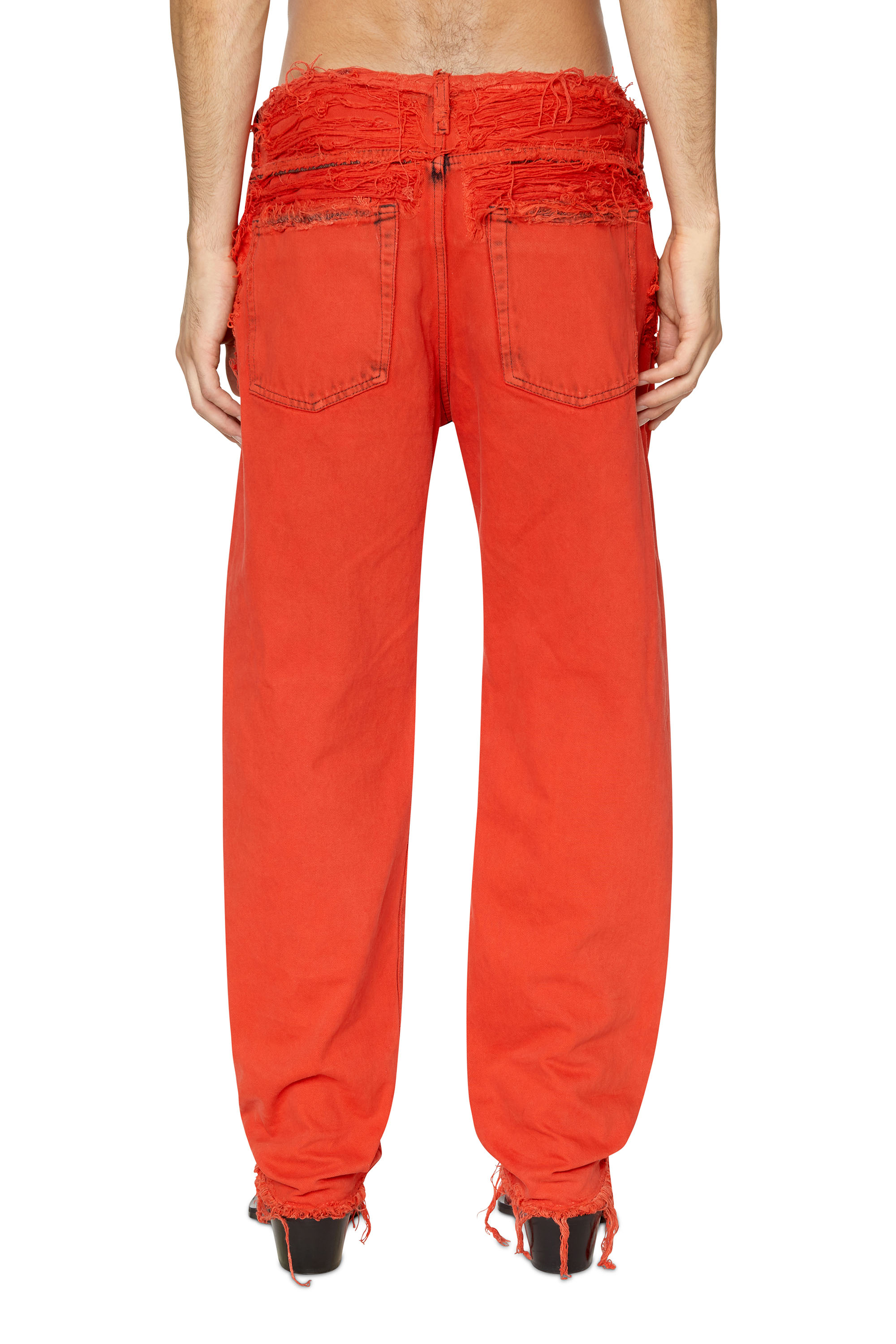 Diesel - 2010 D-Macs 007P1 Straight Jeans, Red - Image 2